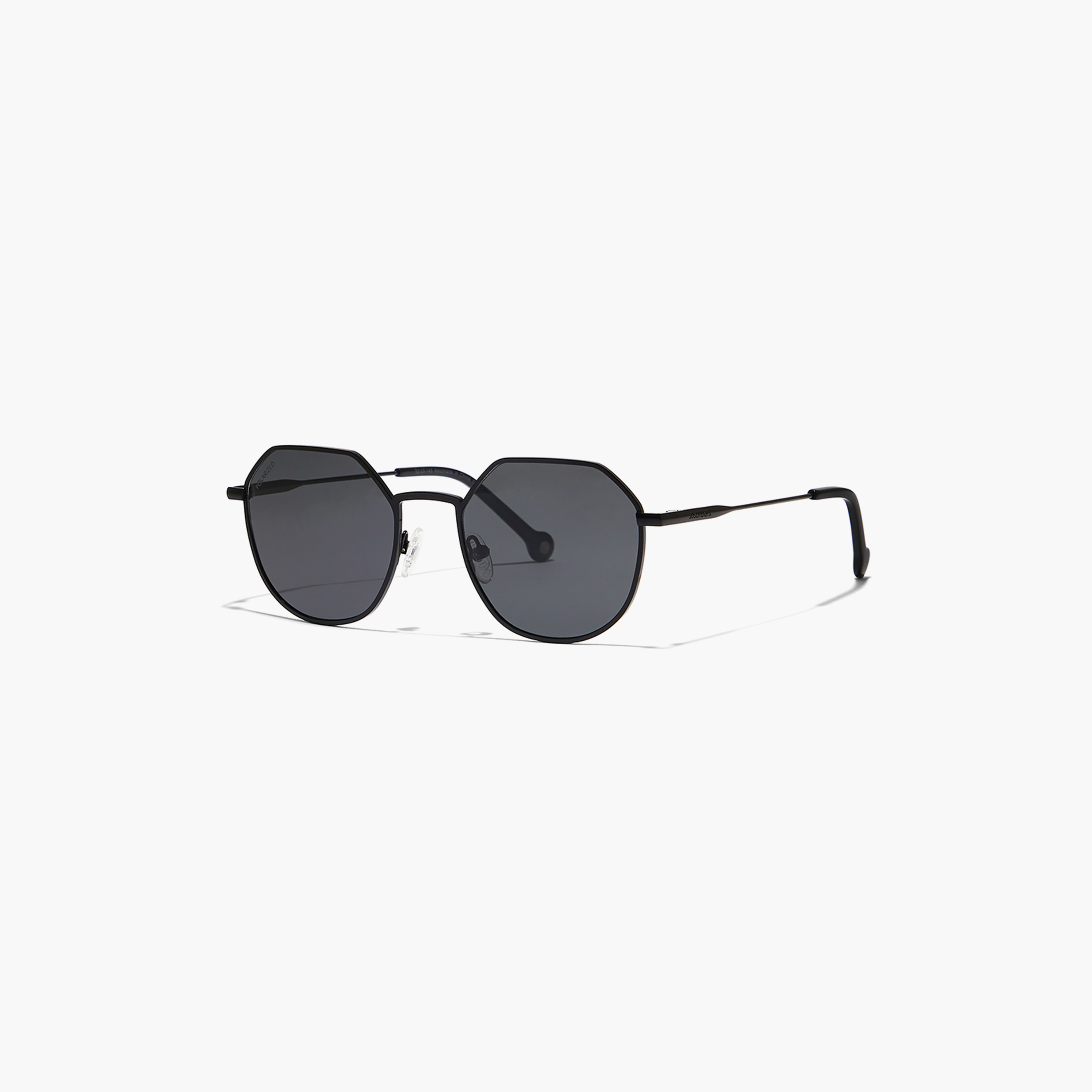 30Sundays TURN UP Polarized  Polarized Black Lens 52 mm Geometric Sunglasses -men-sunglasses-image-1