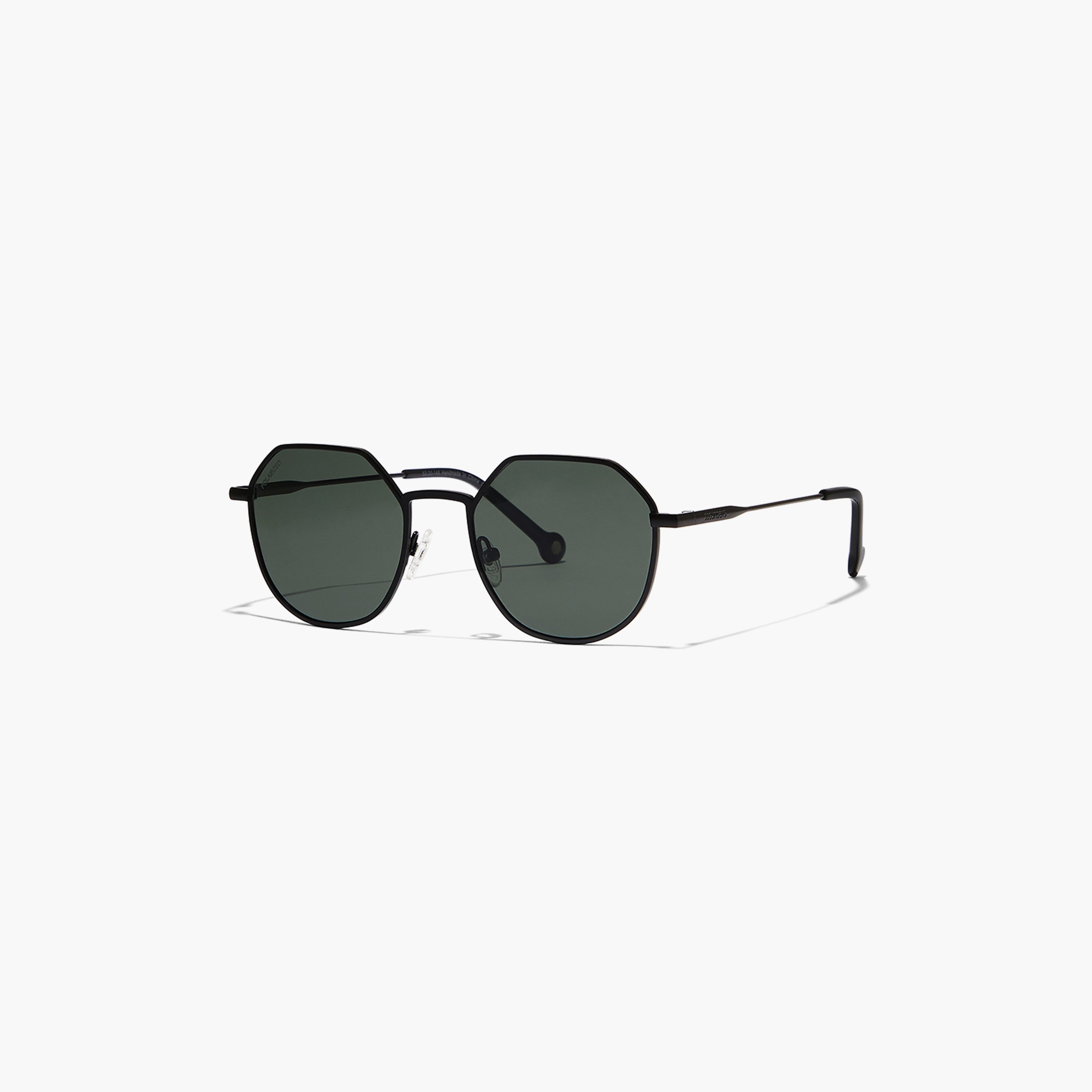 30Sundays Men Polarized Green Lens 52 mm Geometric Sunglasses | 30S-000207-0106p-men-sunglasses-image-1