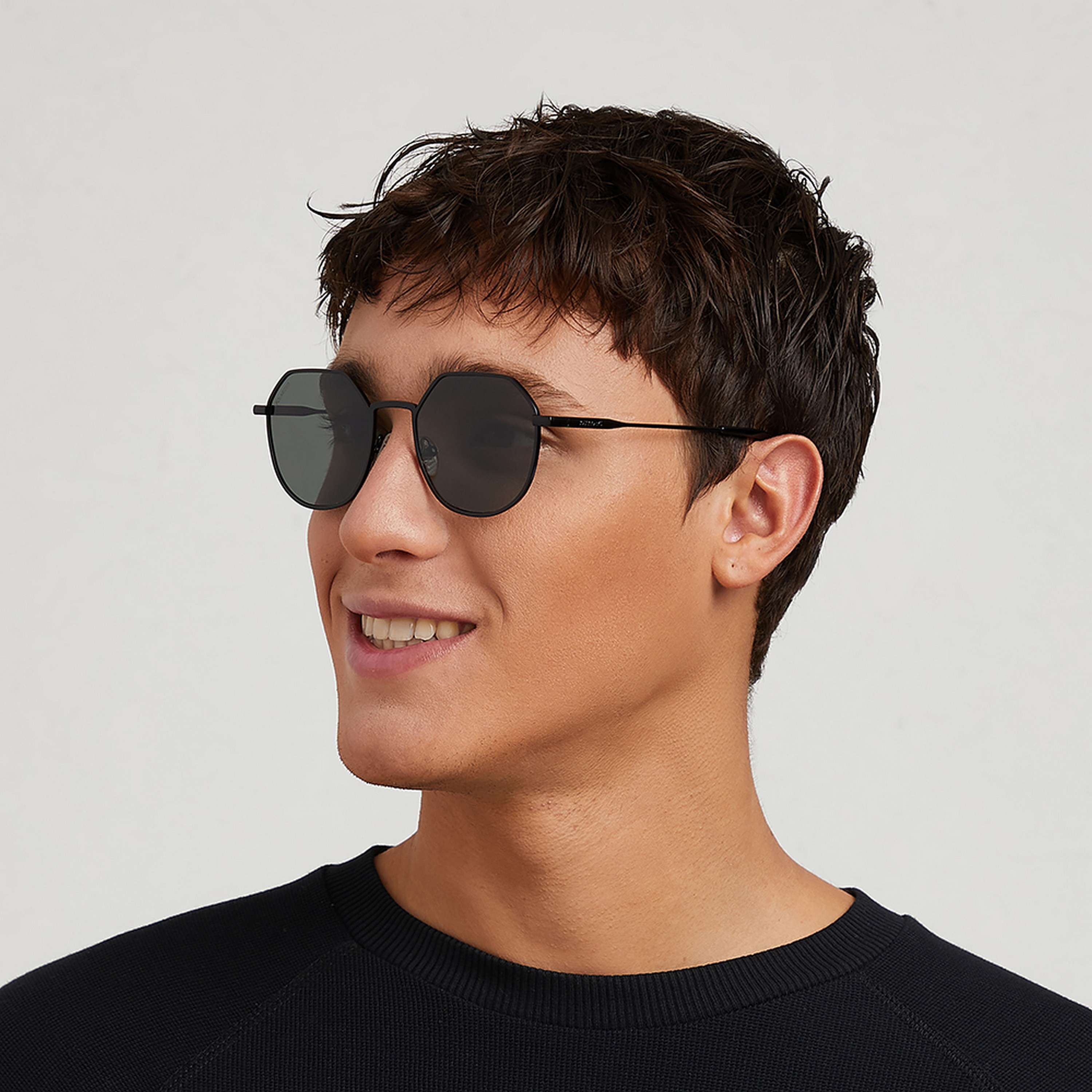 30Sundays Men Polarized Green Lens 52 mm Geometric Sunglasses | 30S-000207-0106p-men-sunglasses-image-5