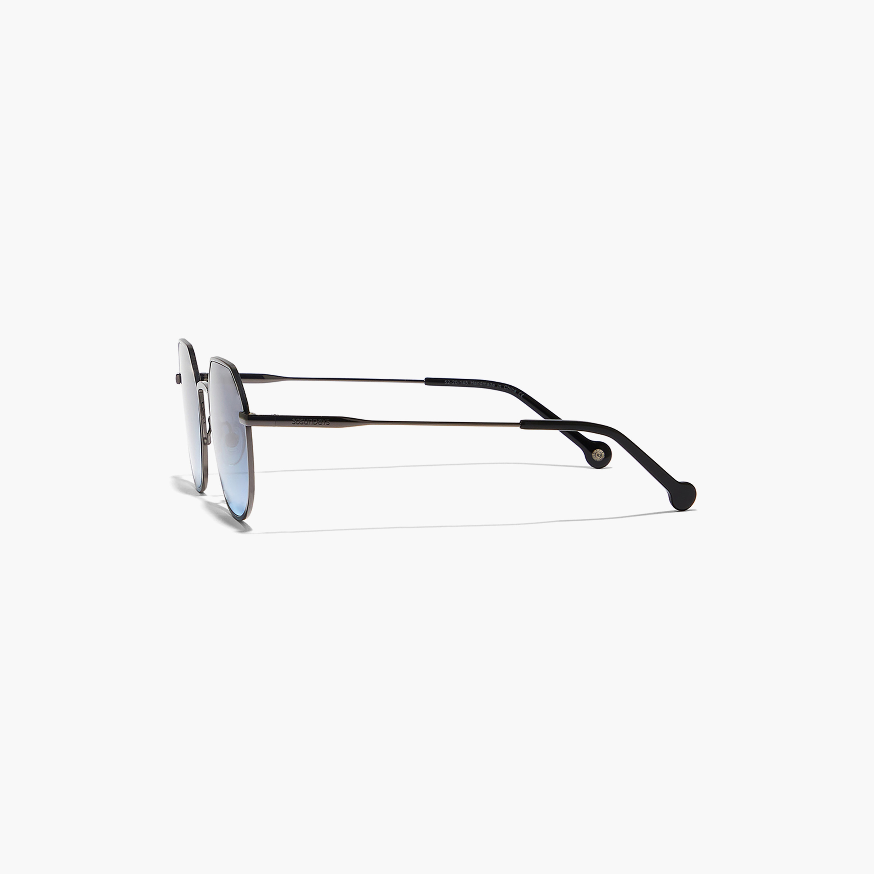 نظارة شمسية بعدسات زرقاء ذات هندسية من 30 ساندايز تيرن أب مع 52 مم -men-sunglasses-image-3