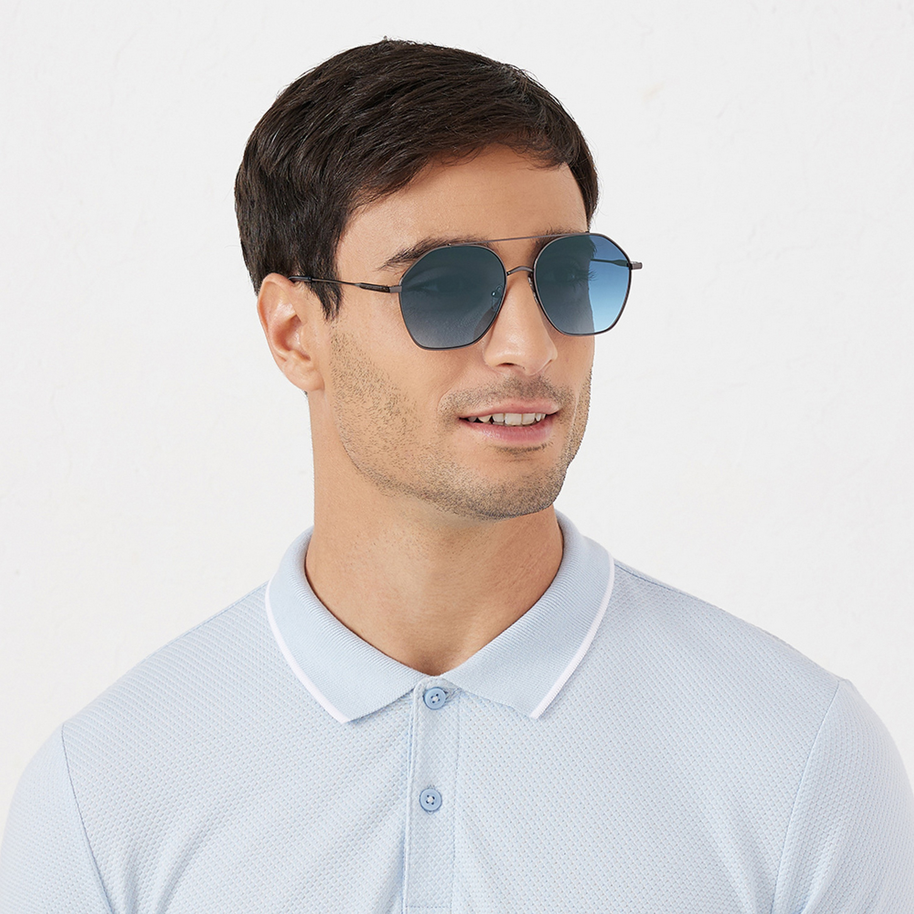 30Sundays JET-SET  Blue Lens 57 mm Aviator Sunglasses -men-sunglasses-image-6
