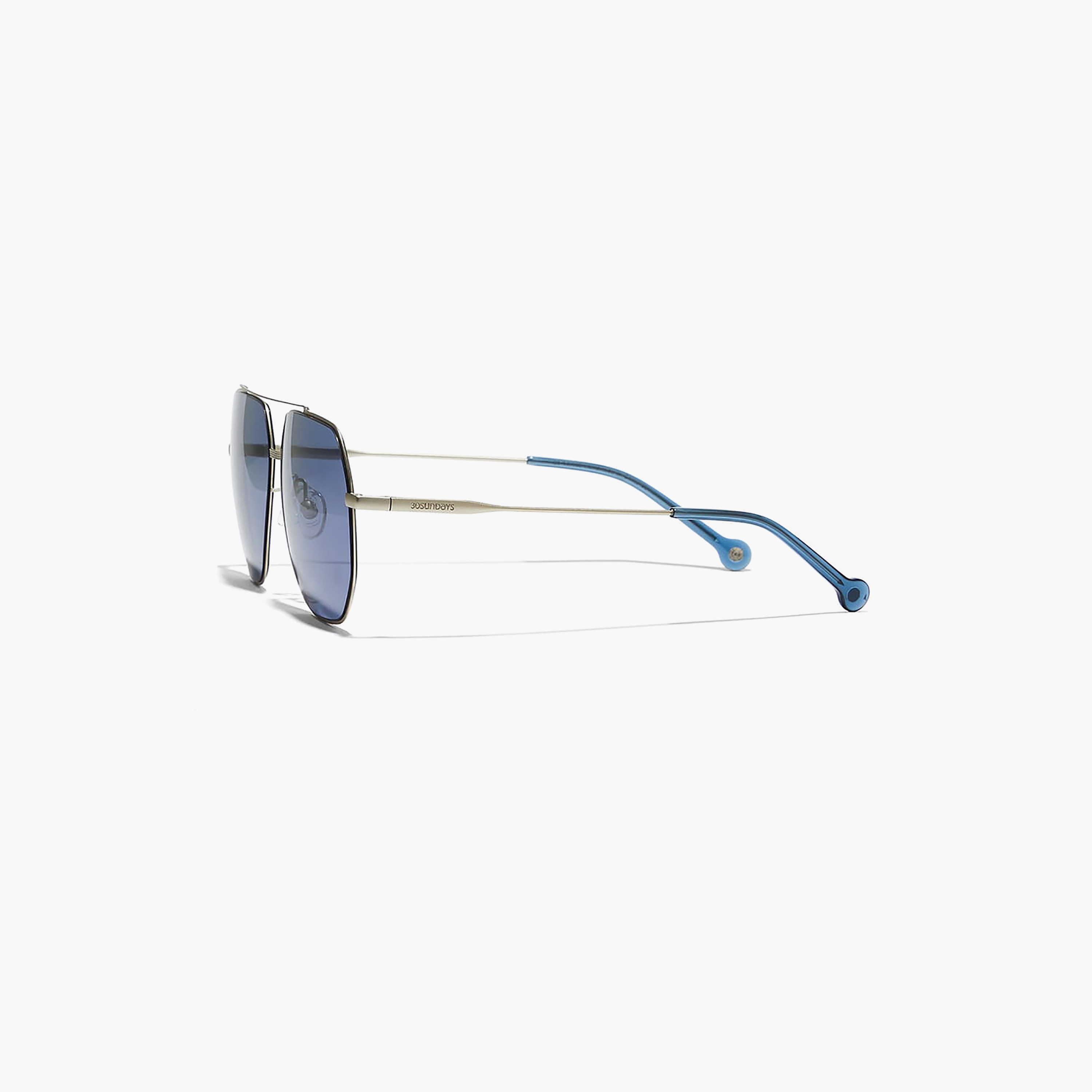 نظارة شمسية بعدسات زرقاء ذات أفياتور من 30 ساندايز هوت شوت مع 60 مم -men-sunglasses-image-3