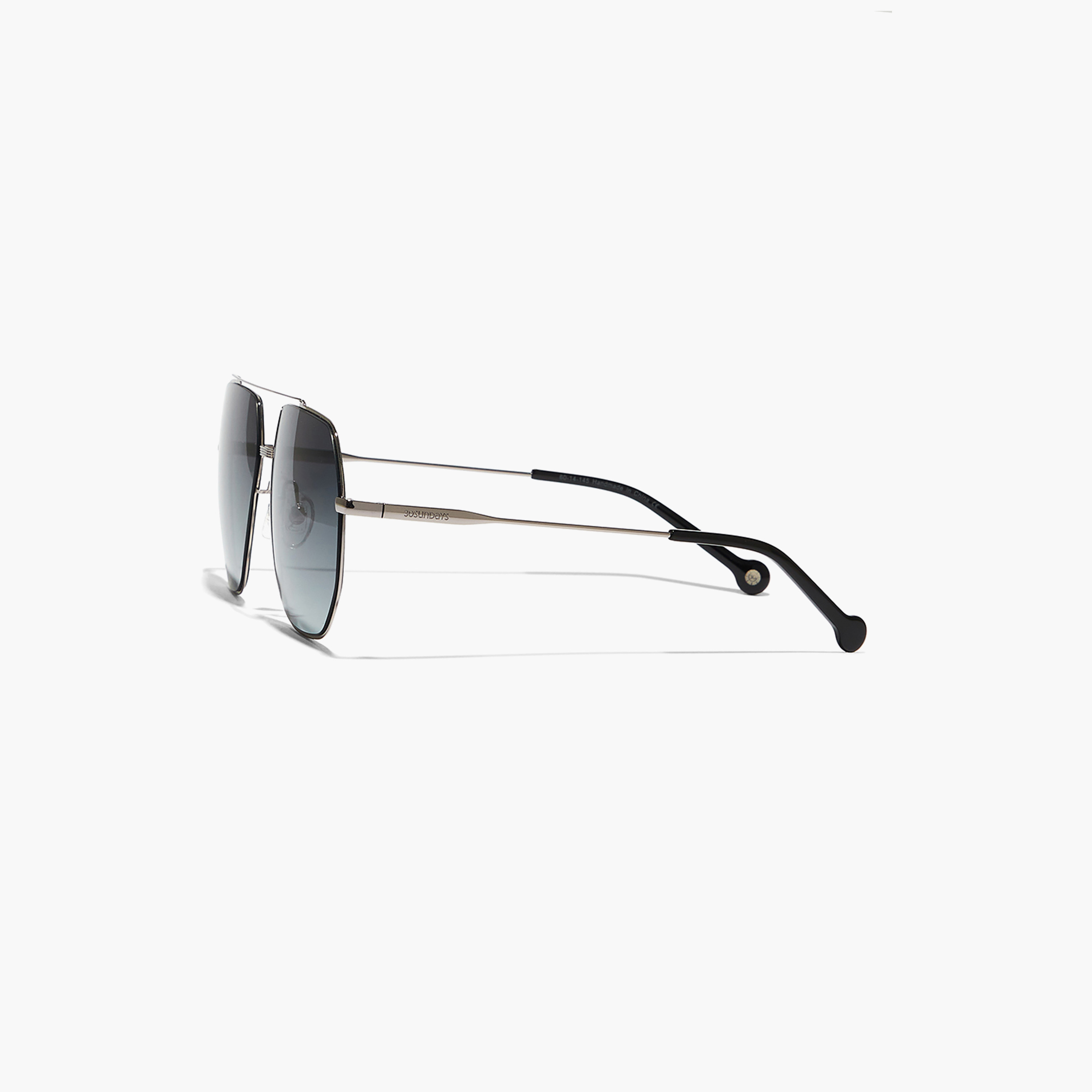 30Sundays Men Blue Lens 60 mm Aviator Sunglasses | 30S-000209-1202-men-sunglasses-image-4