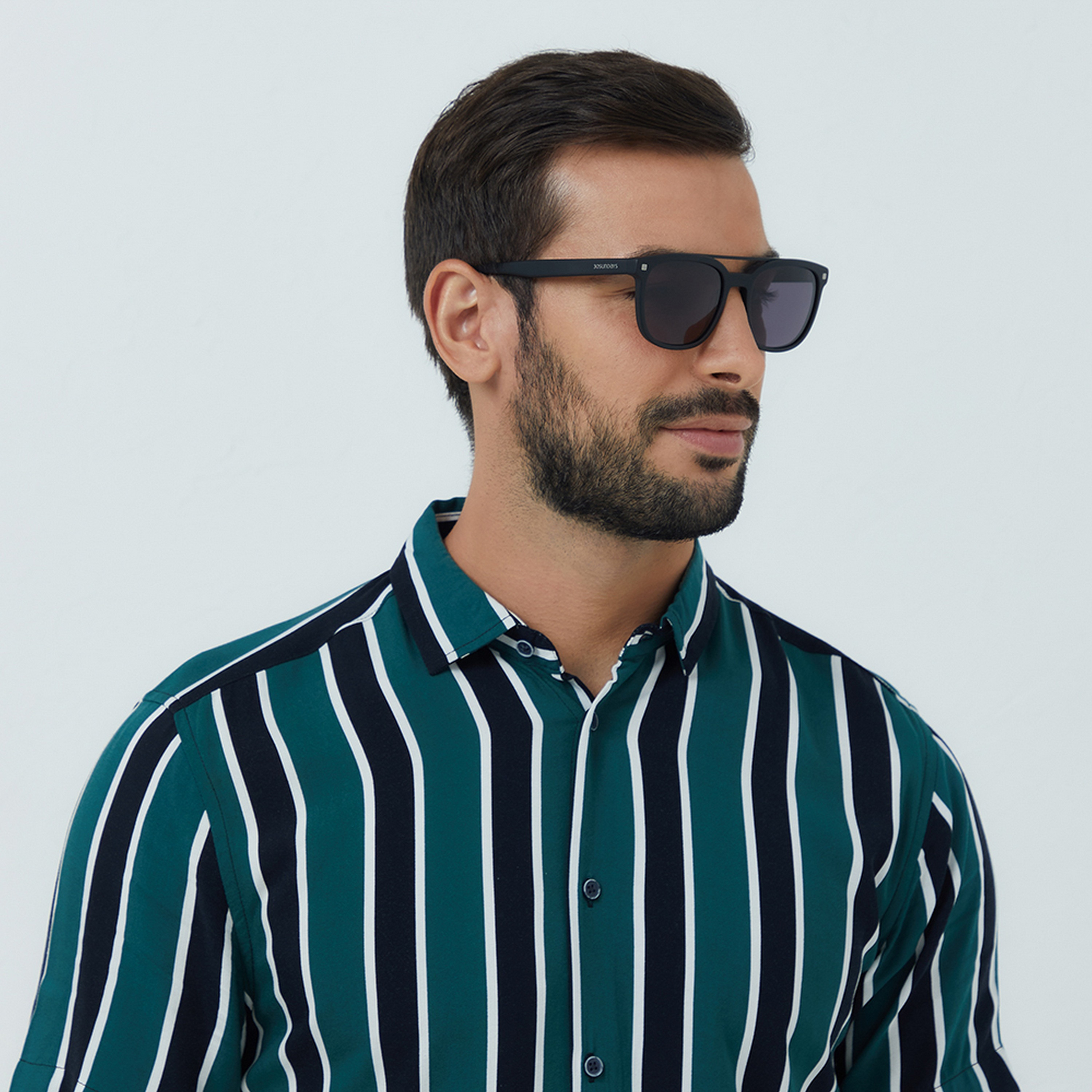 نظارة شمسية بعدسات رمادية ذات نافيجيتور من 30 ساندايز إم في بي مع 54 مم -men-sunglasses-image-5