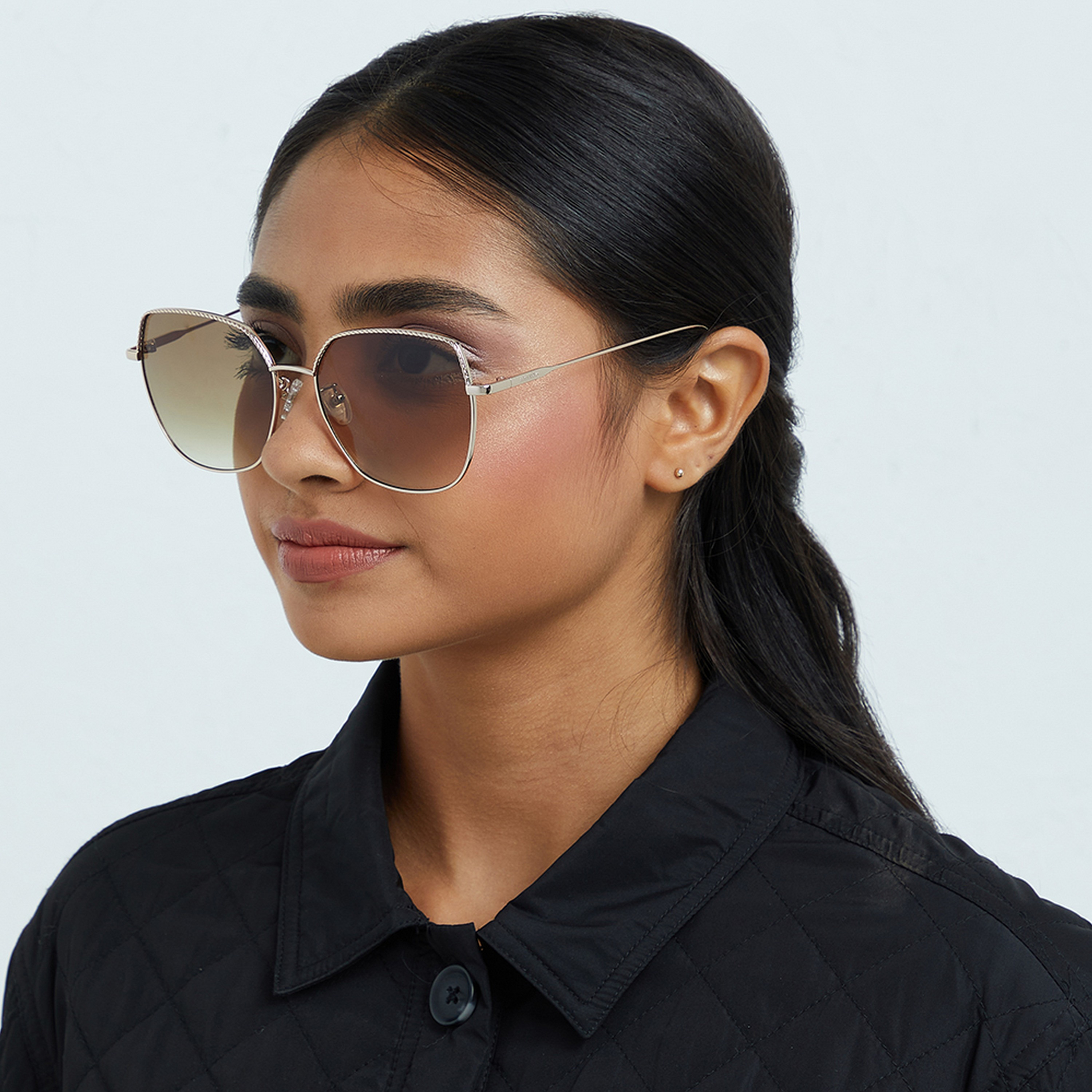 30Sundays Women Brown Lens 59 mm Cat Eye Sunglasses | 30S-000225-2904-women-sunglasses-image-6