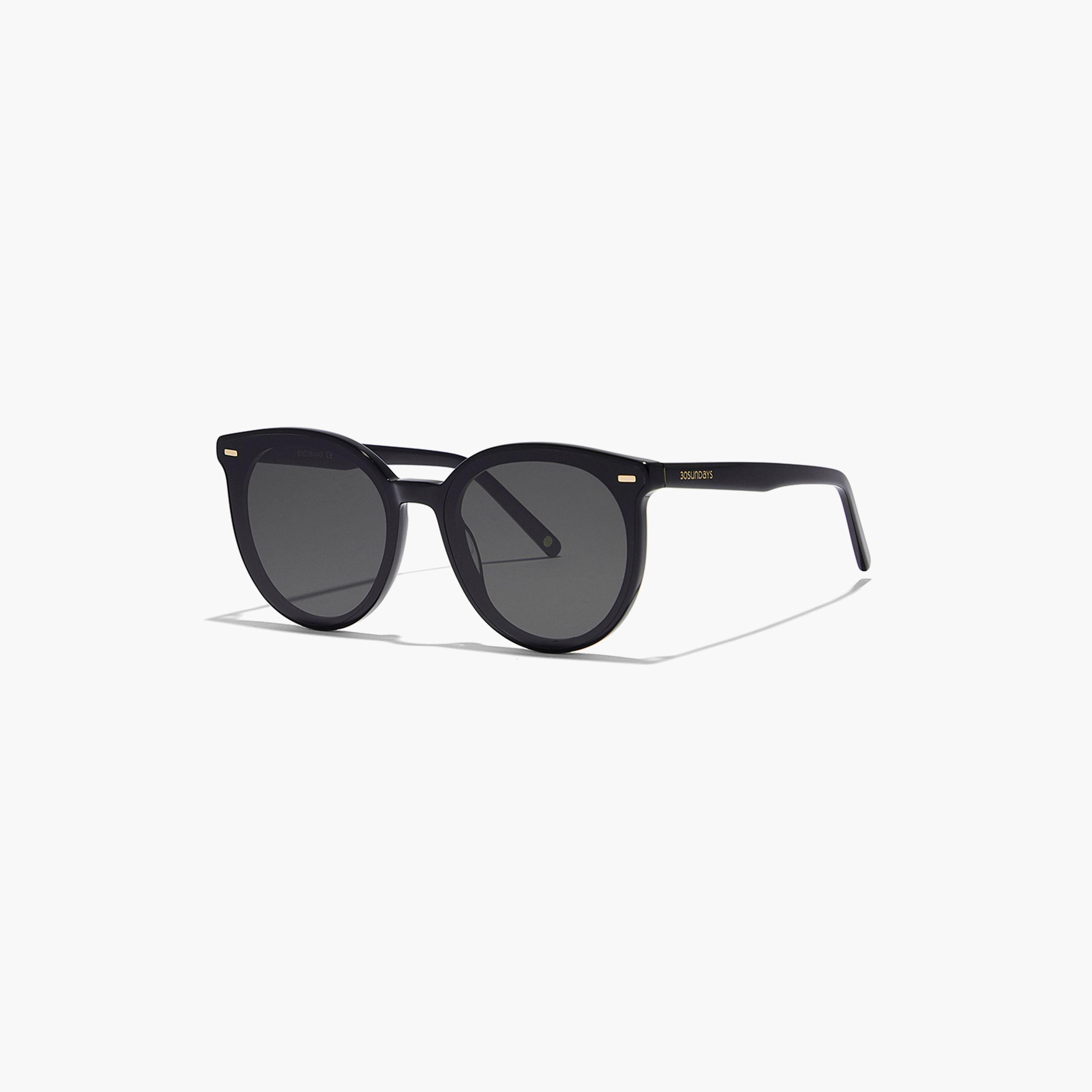 30Sundays HERA  Black Lens 64 mm Round Sunglasses -women-sunglasses-image-1
