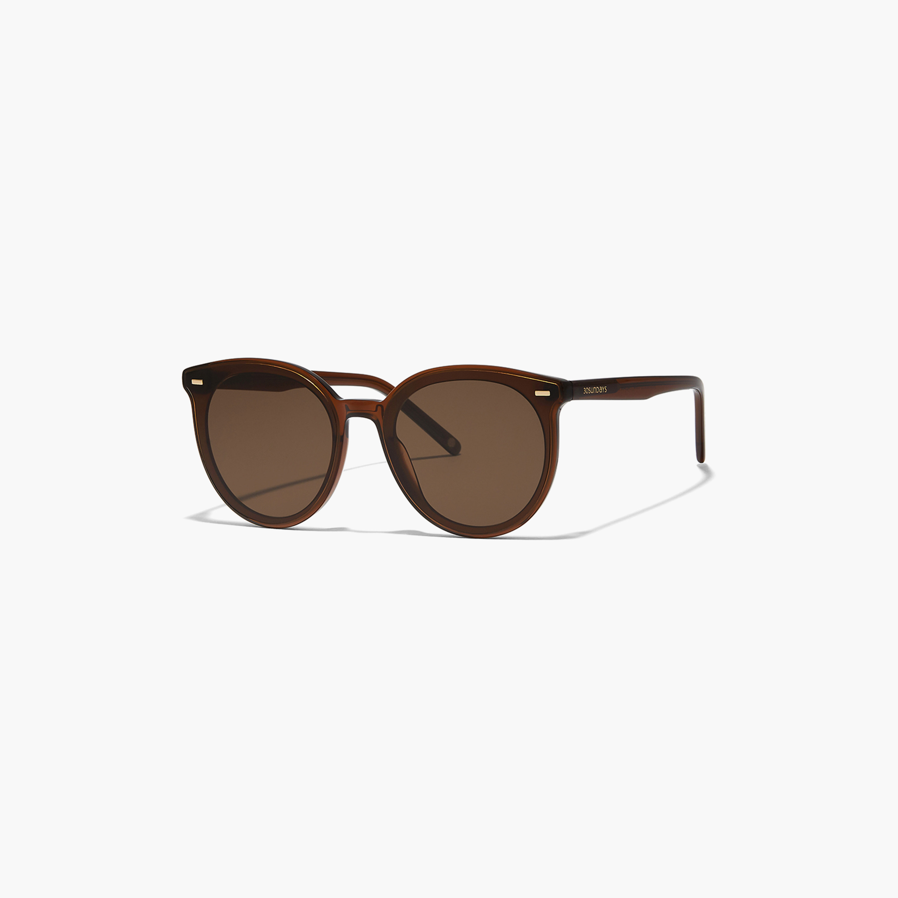 30Sundays HERA  Brown Lens 64 mm Round Sunglasses -women-sunglasses-image-1