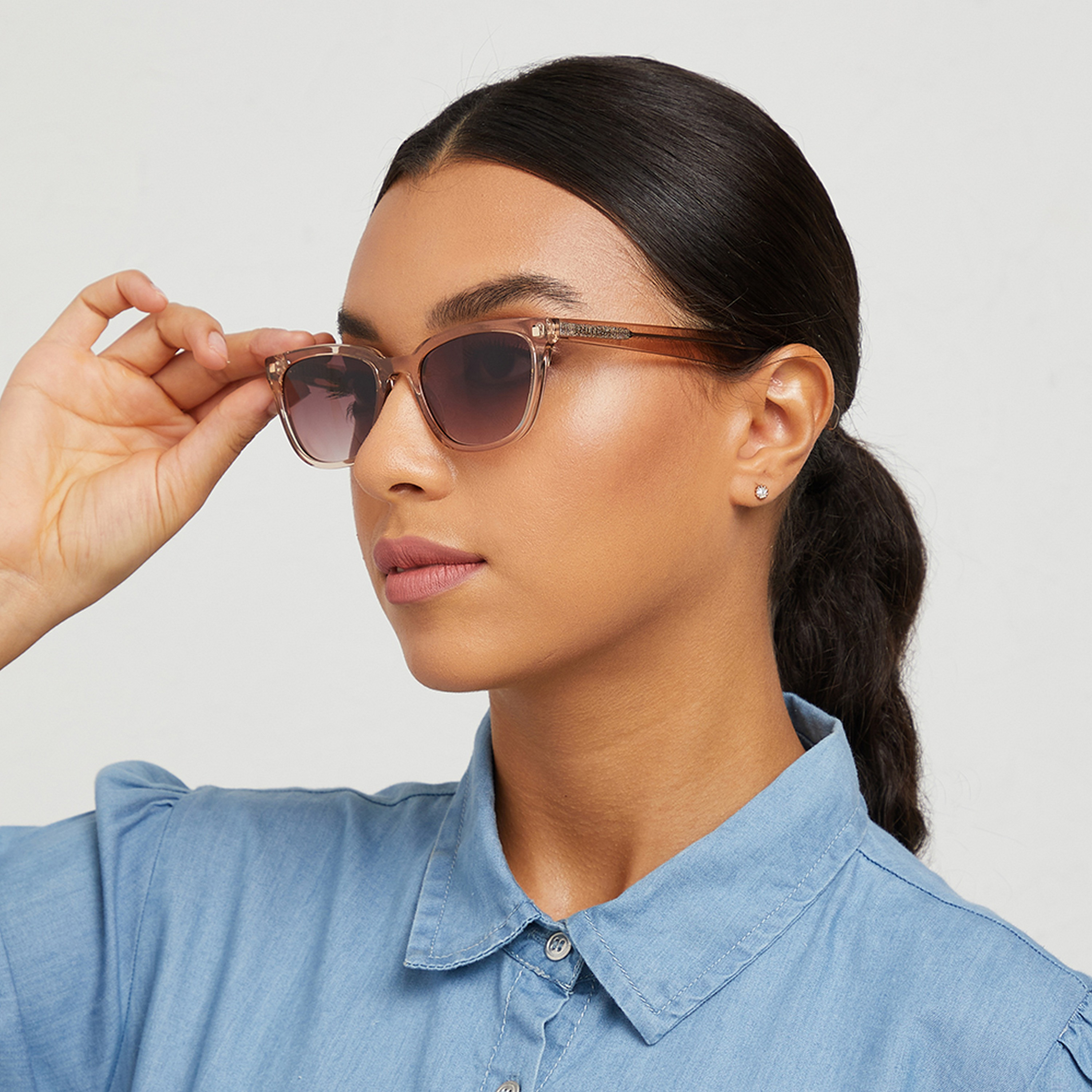 30Sundays THALIA  Brown Lens 53 mm Cat Eye Sunglasses -women-sunglasses-image-5