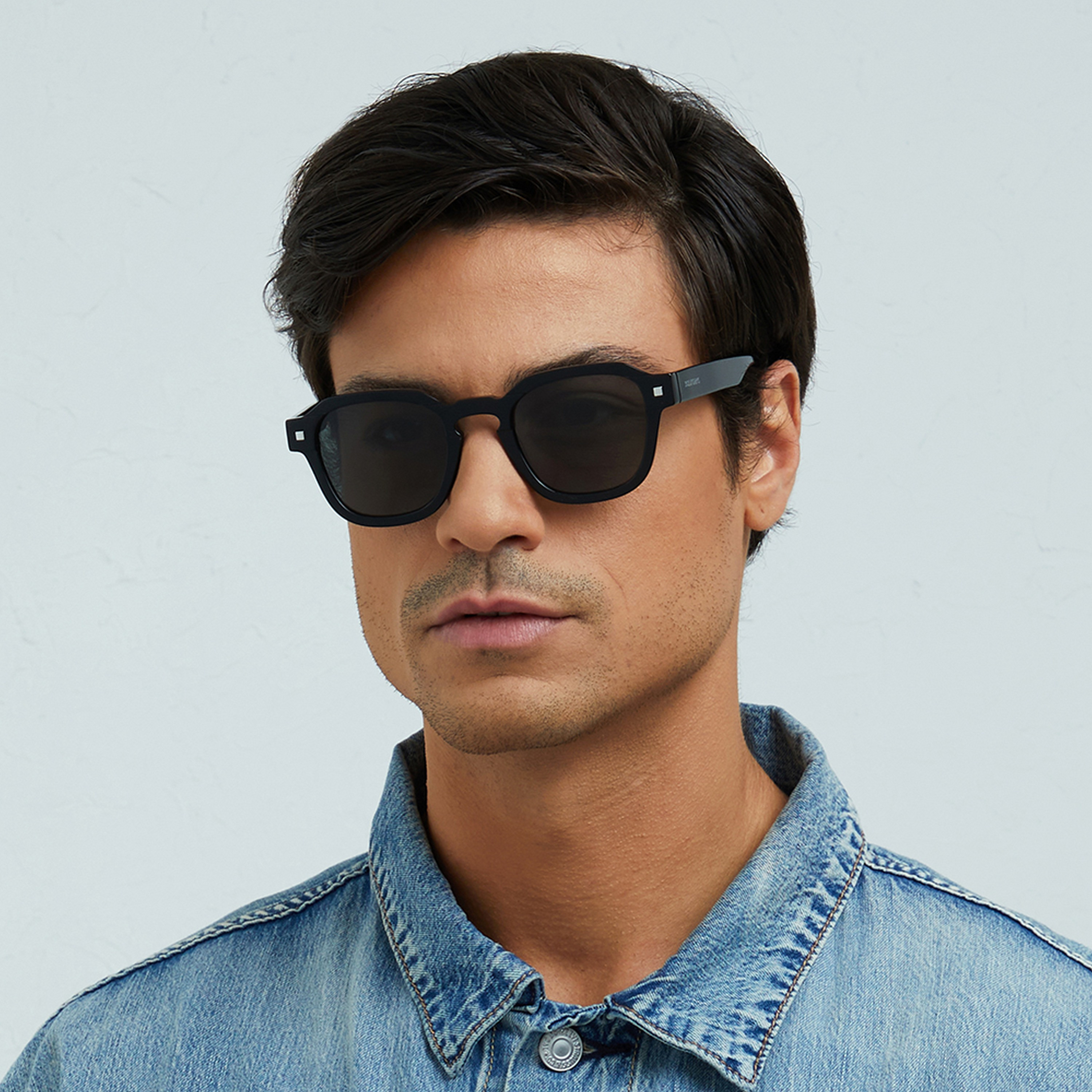 30Sundays HAMPTON  Green Lens 48 mm Square Sunglasses -men-sunglasses-image-4
