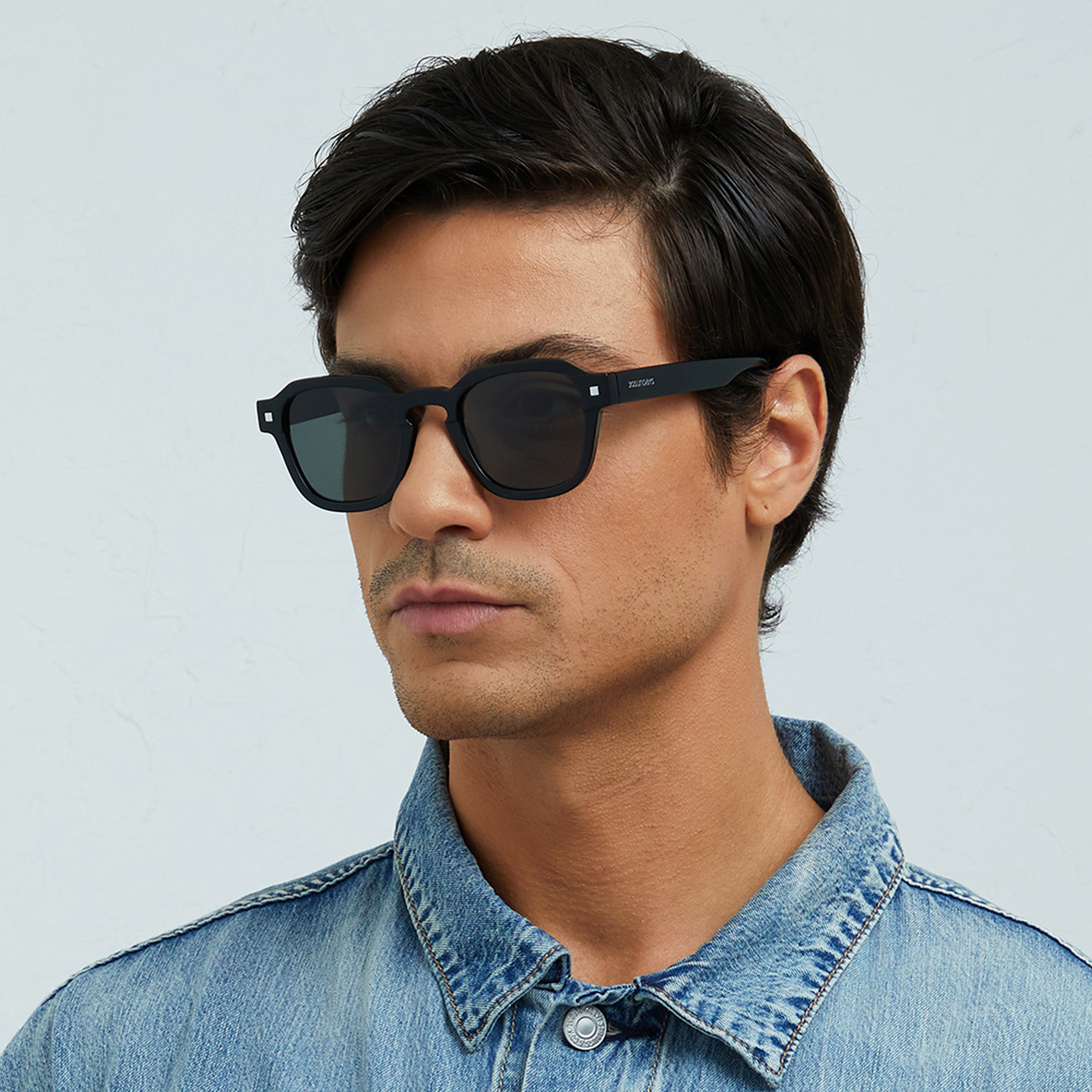 نظارة شمسية بعدسات خضراء ذات مربعة من 30 ساندايز هامبتون مع 48 مم -men-sunglasses-image-5
