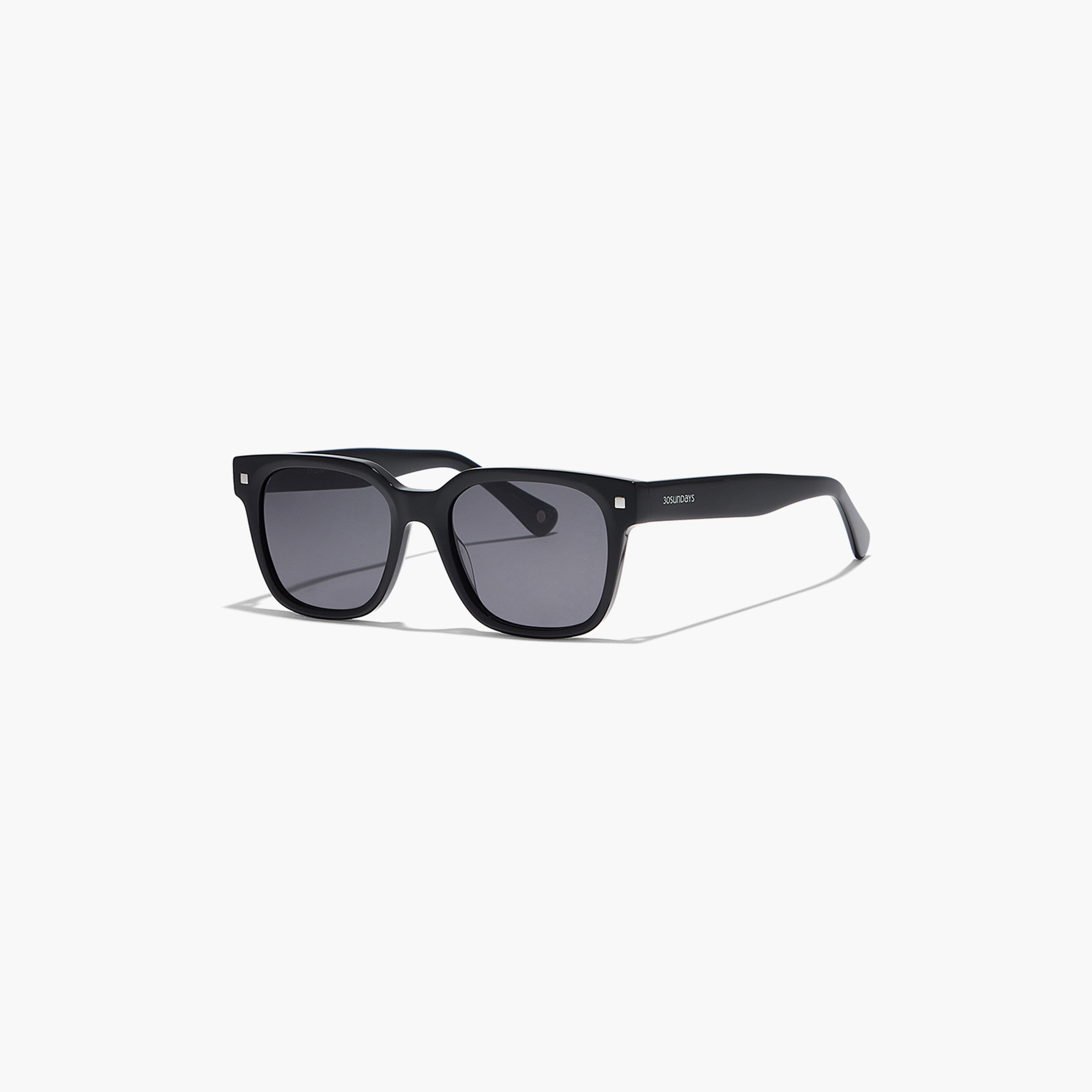 30Sundays ISLE  Black Lens 51 mm Square Sunglasses -men-sunglasses-image-1