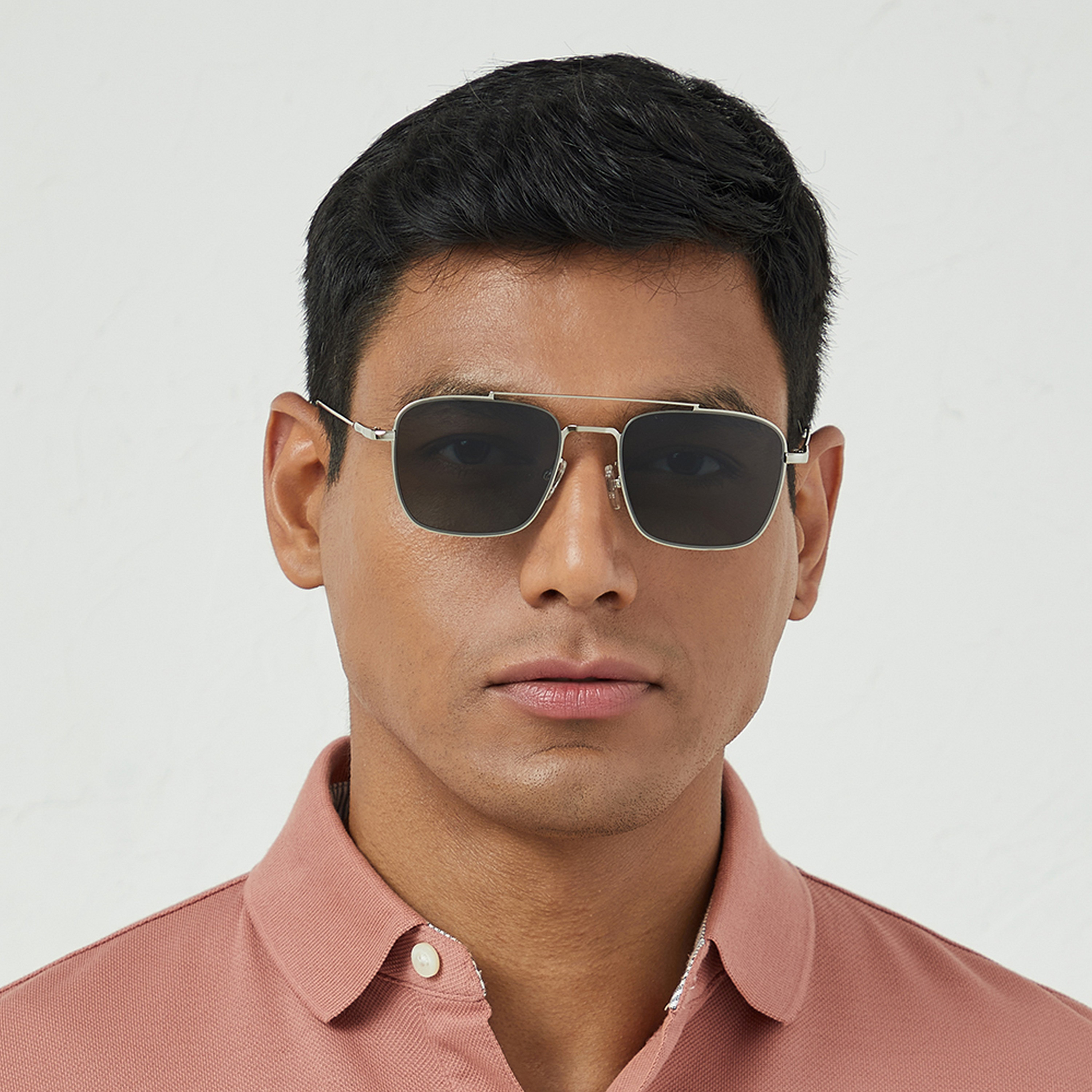 30Sundays Men Grey Lens 52 mm Navigator Sunglasses | 30S-000241-1201-men-sunglasses-image-5