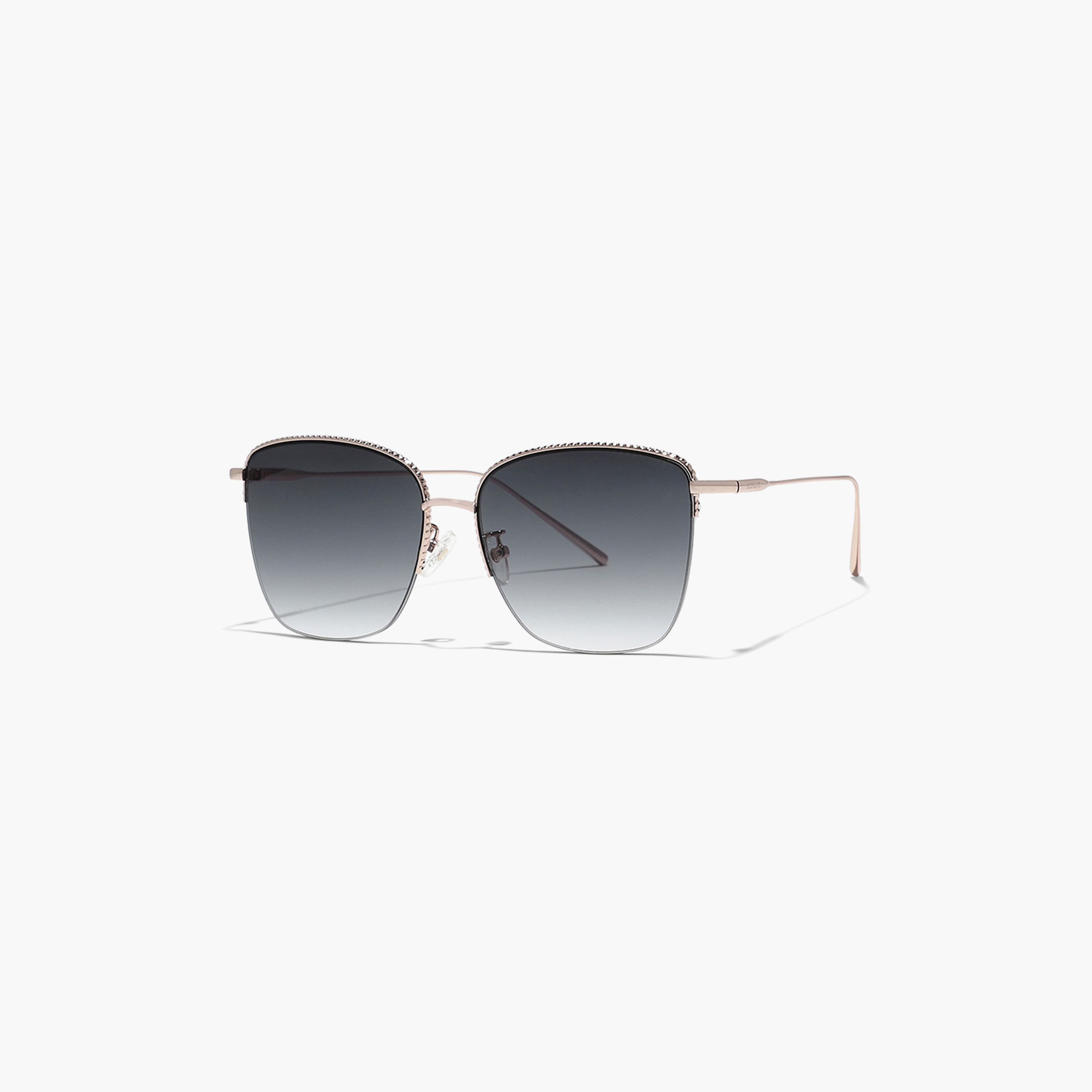 Oversized blue outlet sunglasses