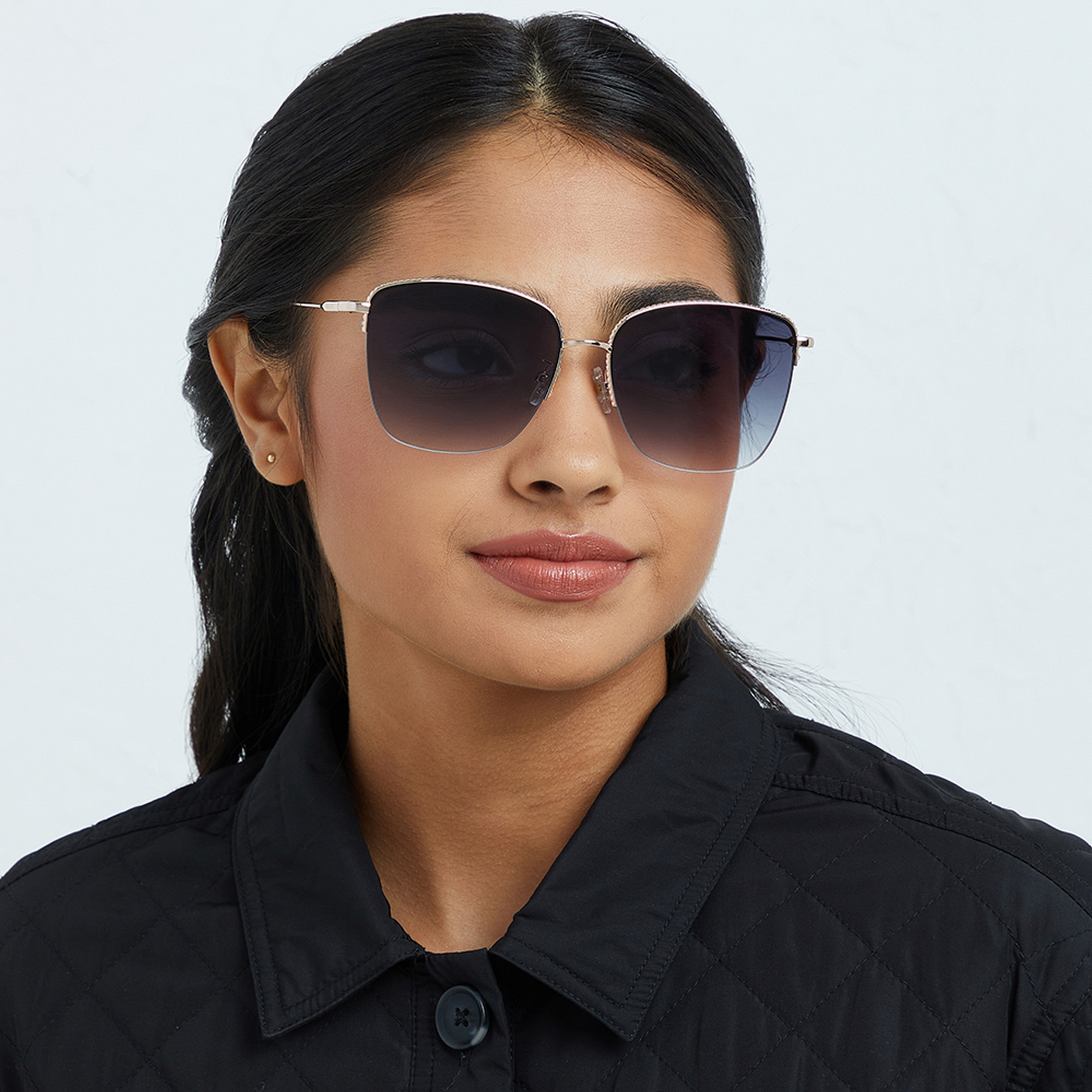 30Sundays Women Blue Lens 59 mm Oversized Sunglasses | 30S-000242-2302-women-sunglasses-image-5