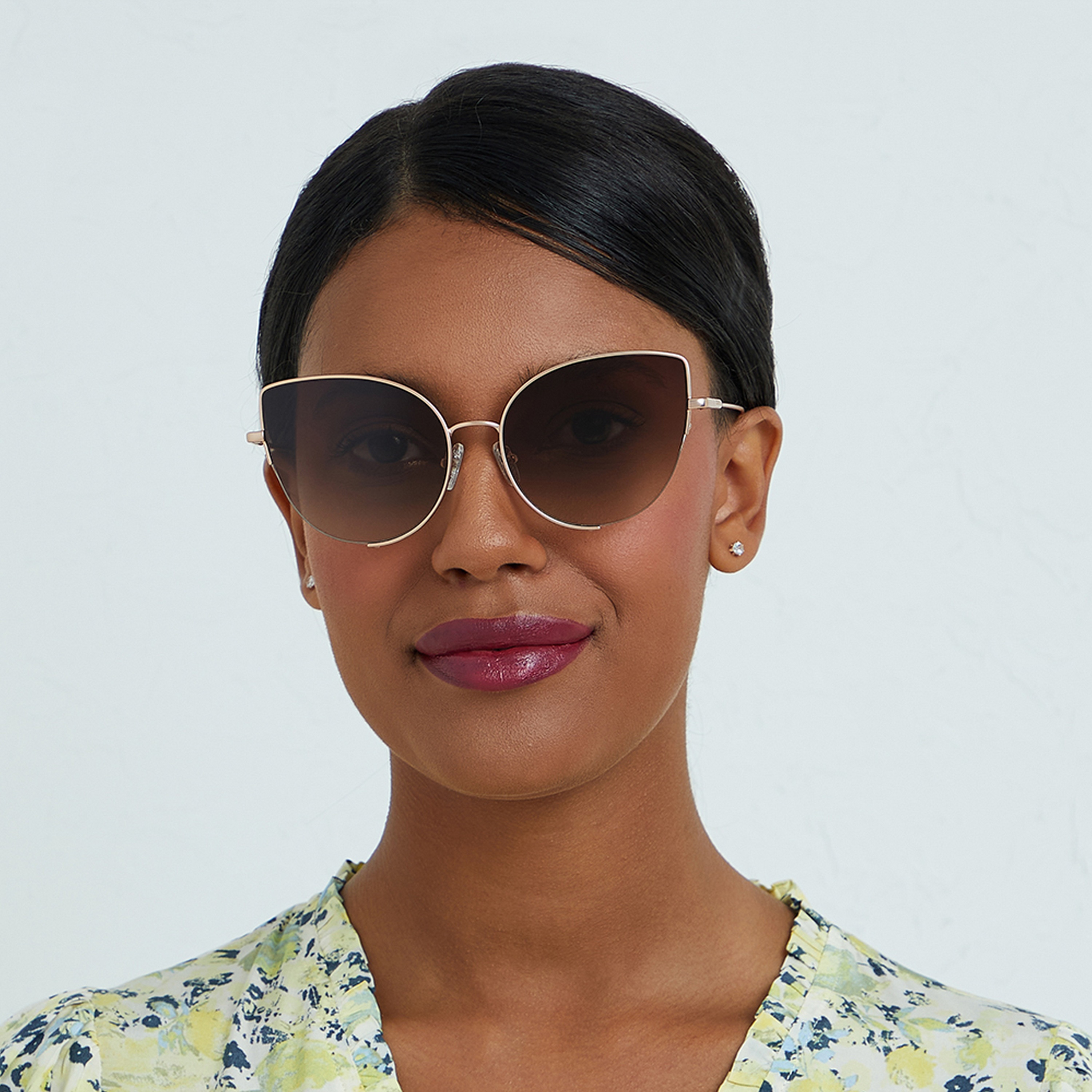 30S-000243-2304 | نظارة شمسية بعدسات بنية ذات كات آي من 30 سنديز للنساء مع 57 مم-women-sunglasses-image-4
