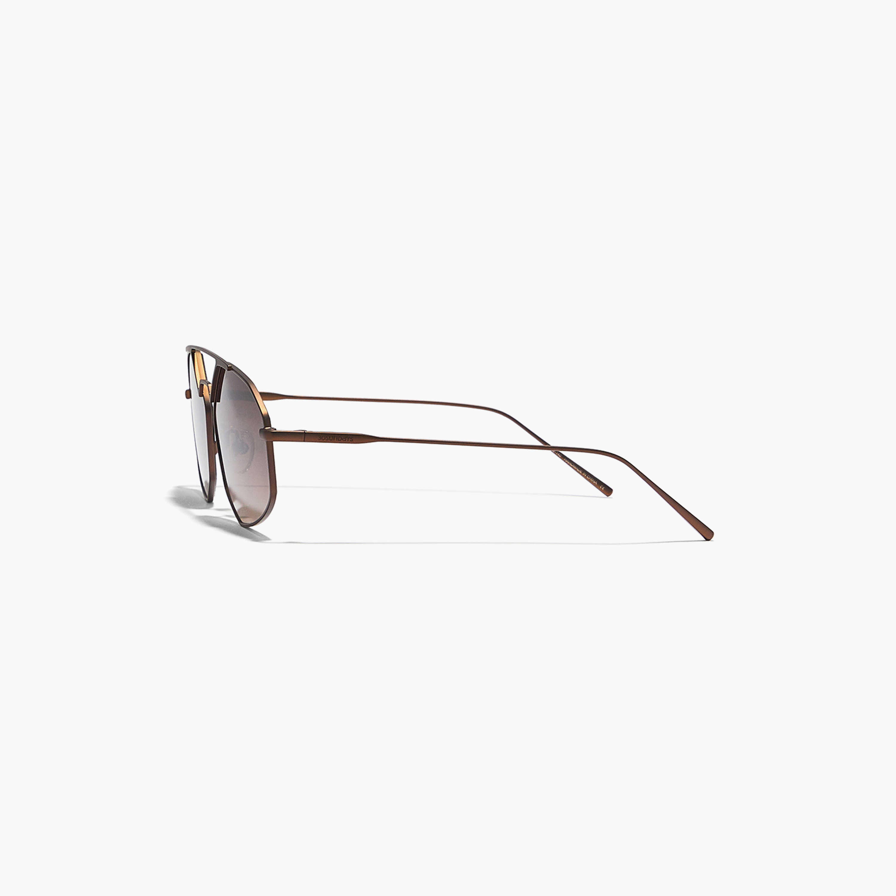 30Sundays Men Brown Lens 61 mm Geometric Sunglasses | 30S-000246-0404-men-sunglasses-image-3