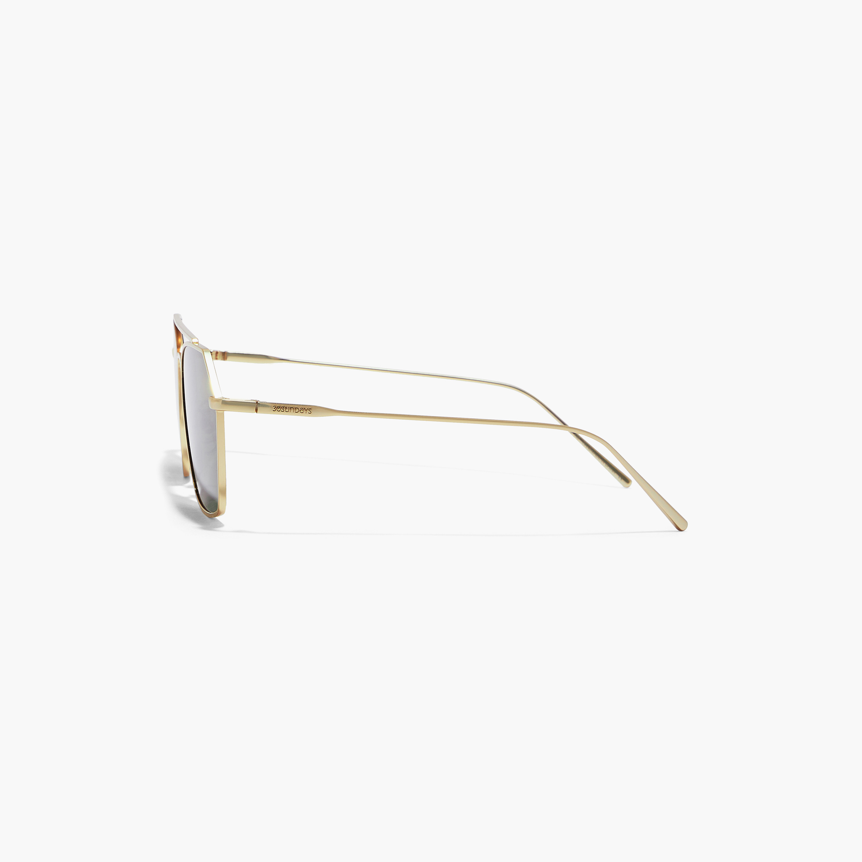 30Sundays Men Green Lens 57 mm Geometric Sunglasses | 30S-000247-2906-men-sunglasses-image-3