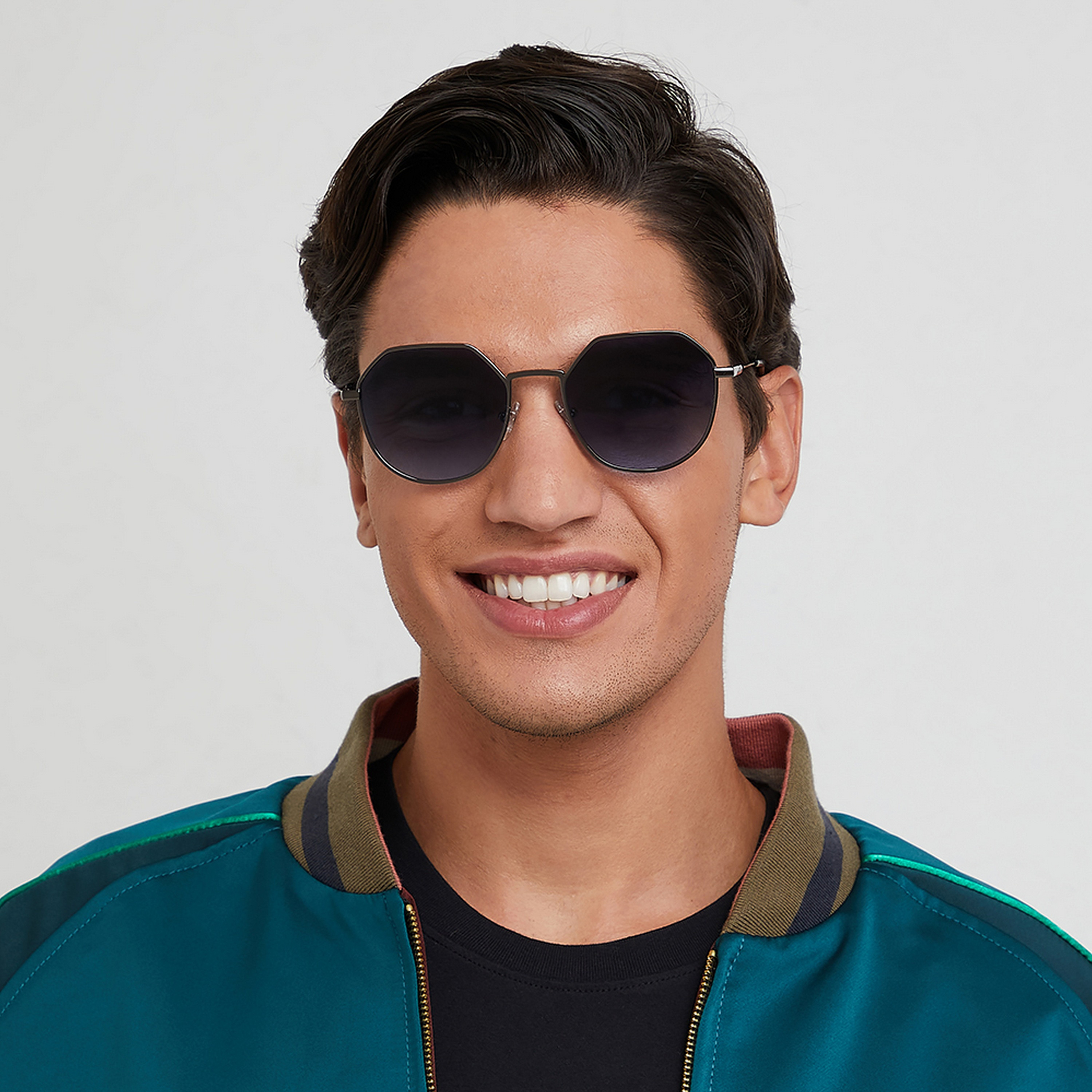 نظارة شمسية بعدسات زرقاء ذات هندسية من 30 ساندايز تيرن أب II مع 55 مم -men-sunglasses-image-4