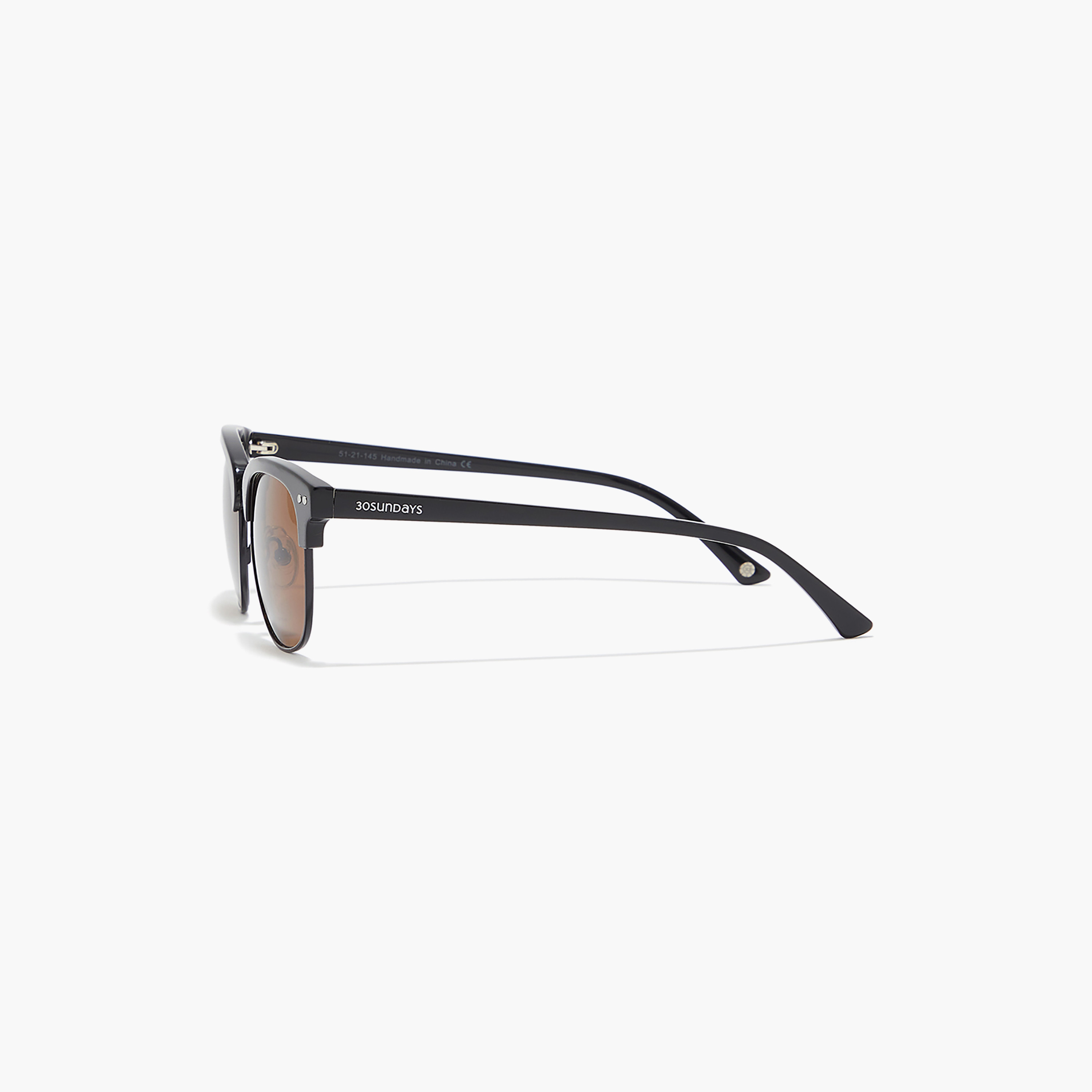 نظارة شمسية بعدسات بنية ذات كلامباستر من 30 ساندايز لومي مع 51 مم -men-sunglasses-image-3
