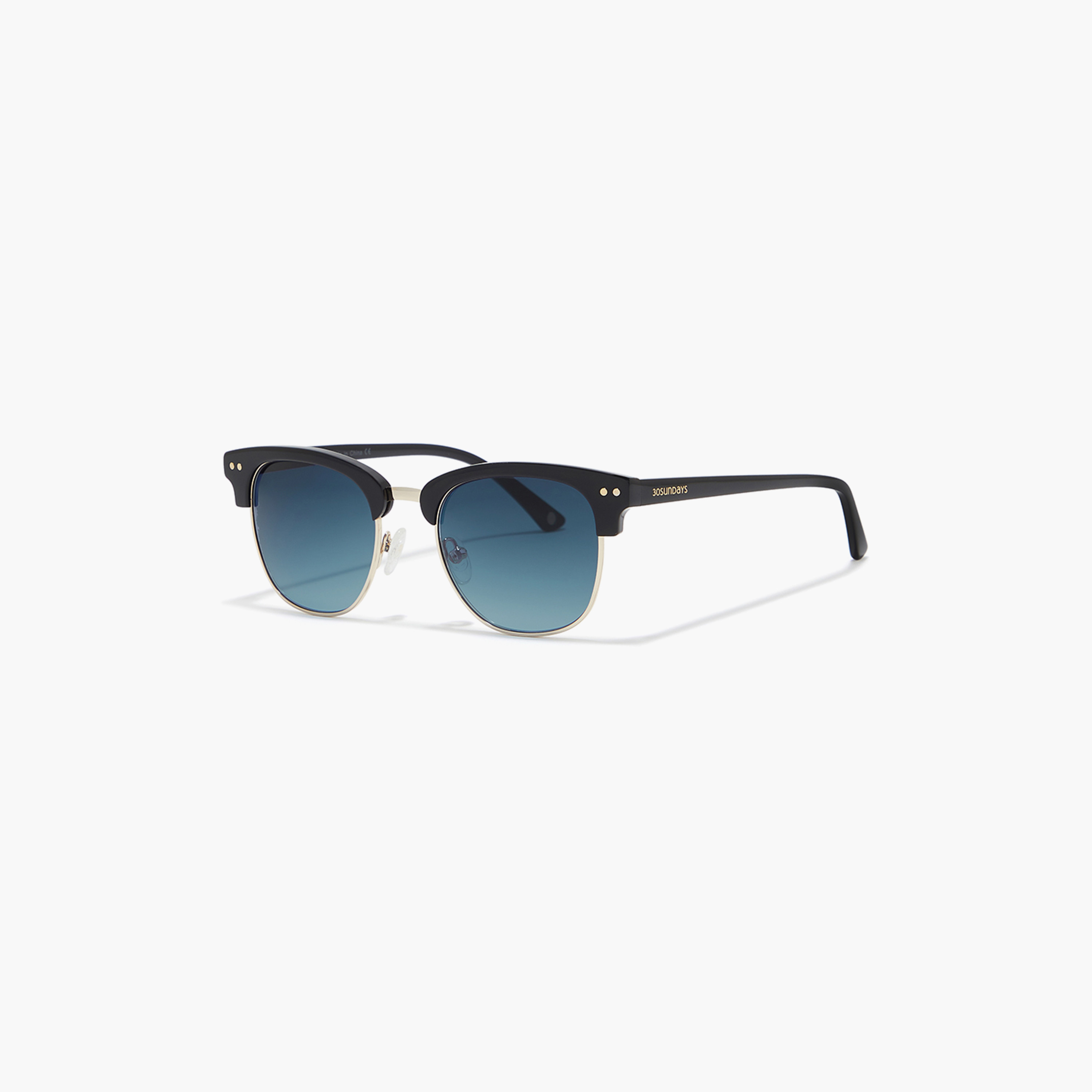 نظارة شمسية بعدسات زرقاء ذات كلامباستر من 30 ساندايز لومي مع 51 مم -men-sunglasses-image-1