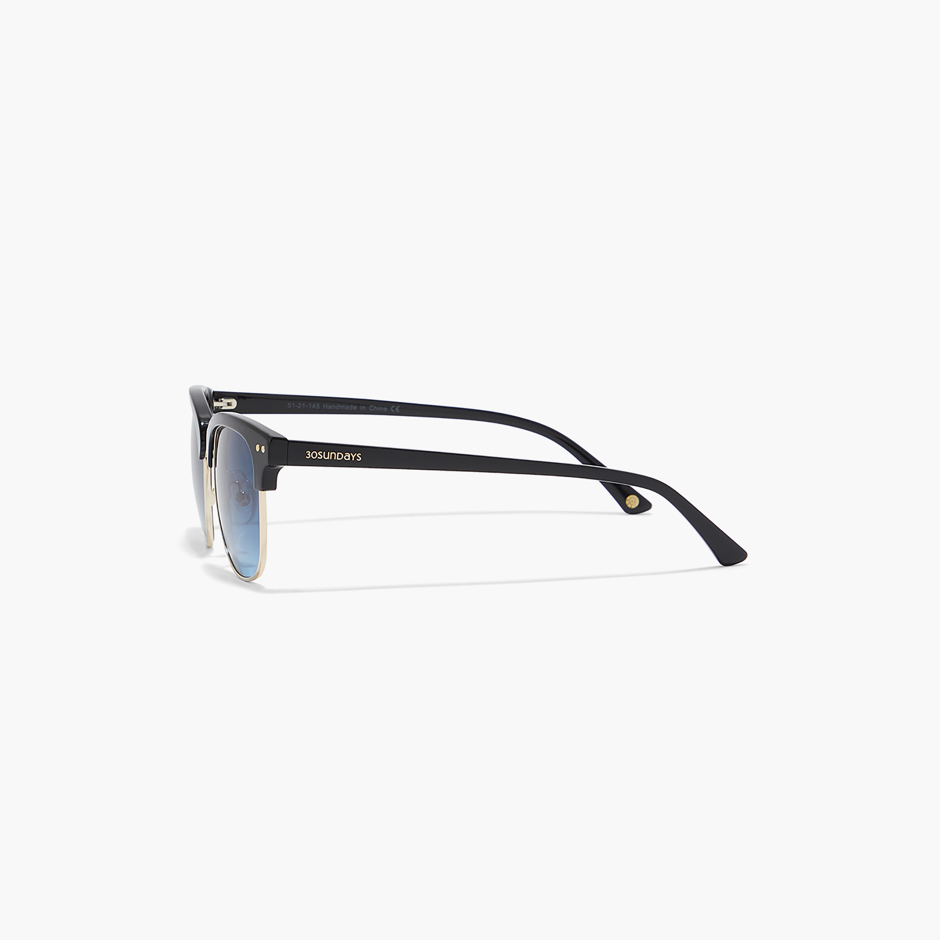 نظارة شمسية بعدسات زرقاء ذات كلامباستر من 30 ساندايز لومي مع 51 مم -men-sunglasses-image-3