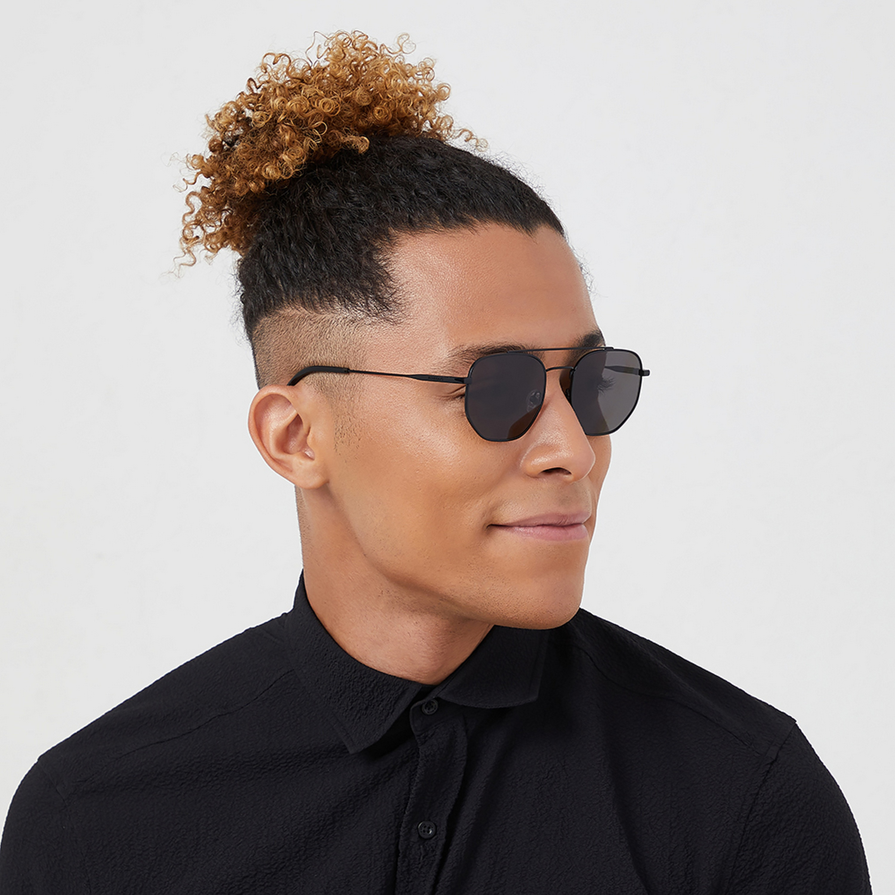 نظارة شمسية بعدسات رمادية ذات هندسية من 30 ساندايز فيربير مع 54 مم -men-sunglasses-image-5