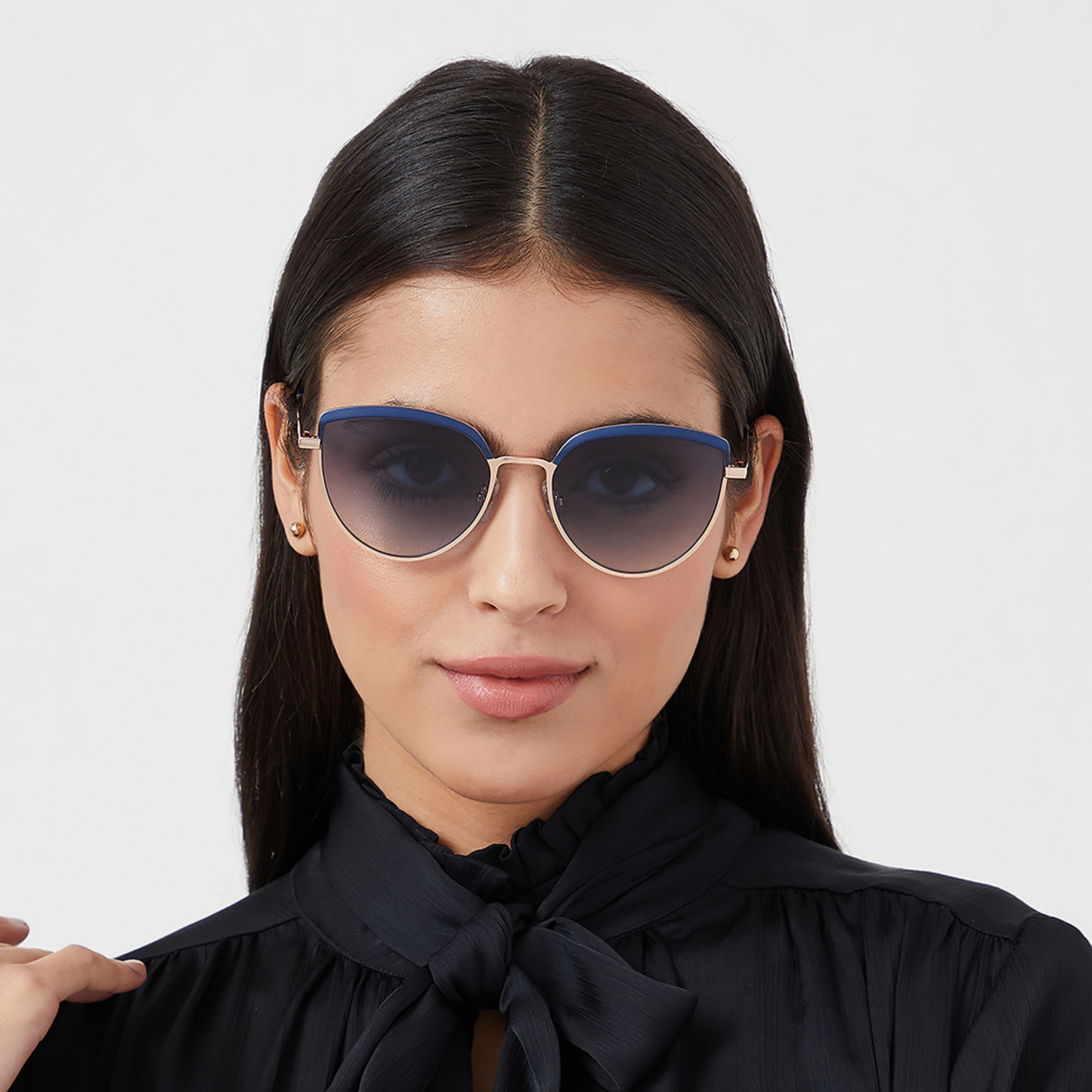 نظارة شمسية بعدسات زرقاء ذات كات آي من 30 ساندايز أوريليا مع 54 مم -women-sunglasses-image-4
