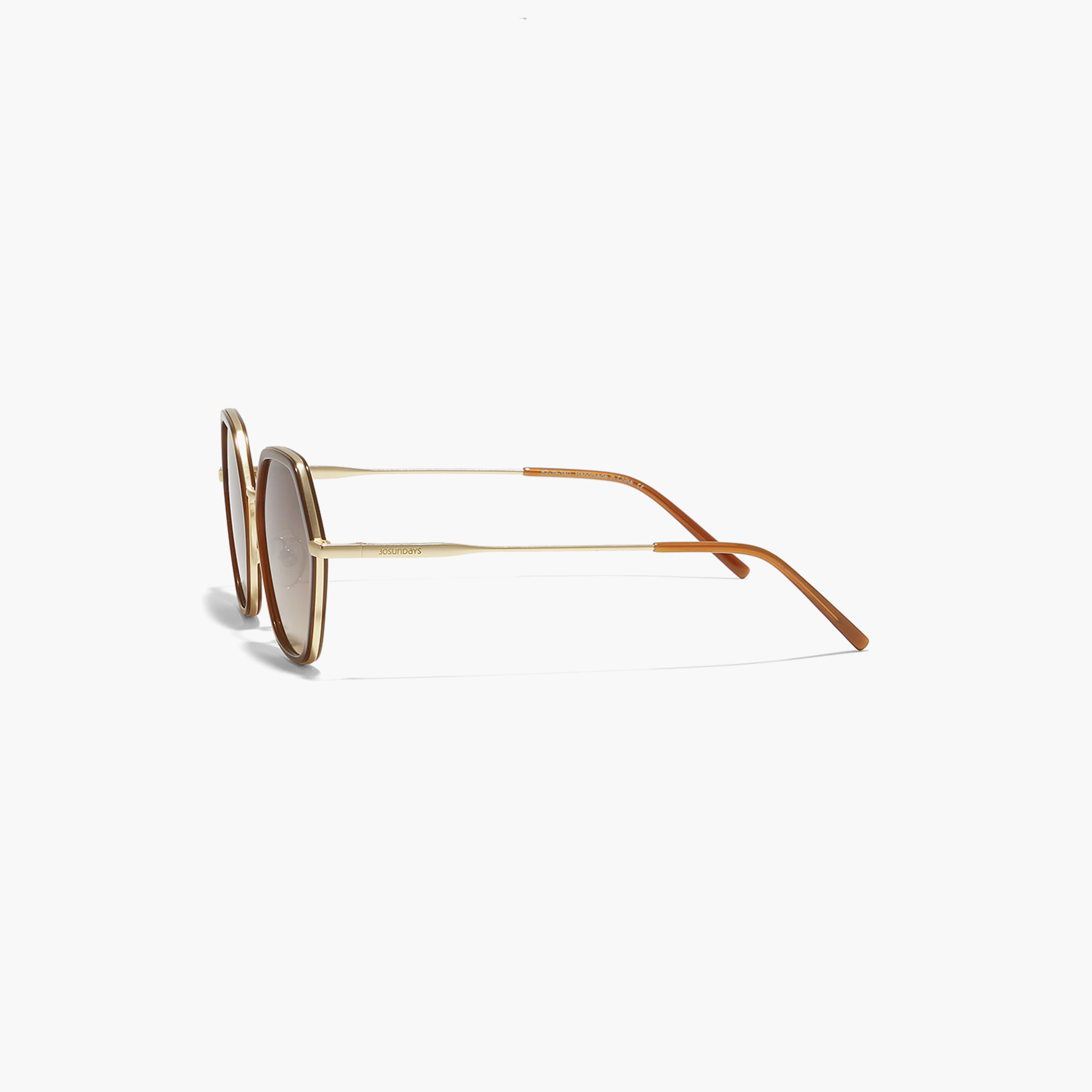 نظارة شمسية بعدسات بنية هندسية من 30 ساندايز إكوينوكس مع 52 مم -women-sunglasses-image-4
