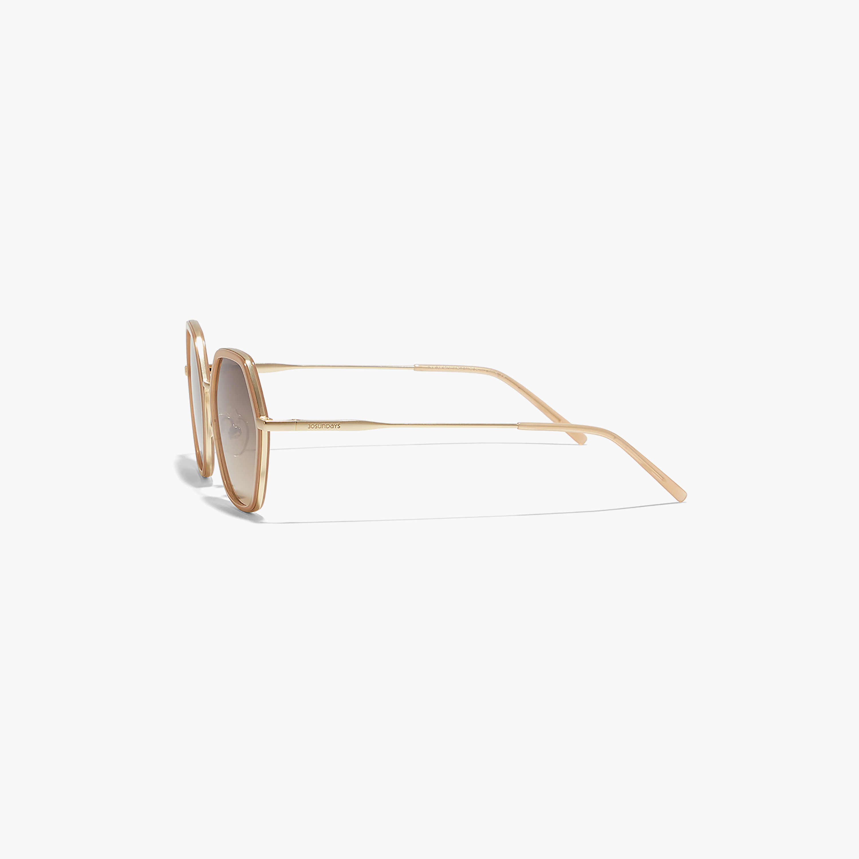 30Sundays Women Brown Lens 52 mm Geometric Sunglasses | 30S-000259-2404-women-sunglasses-image-4