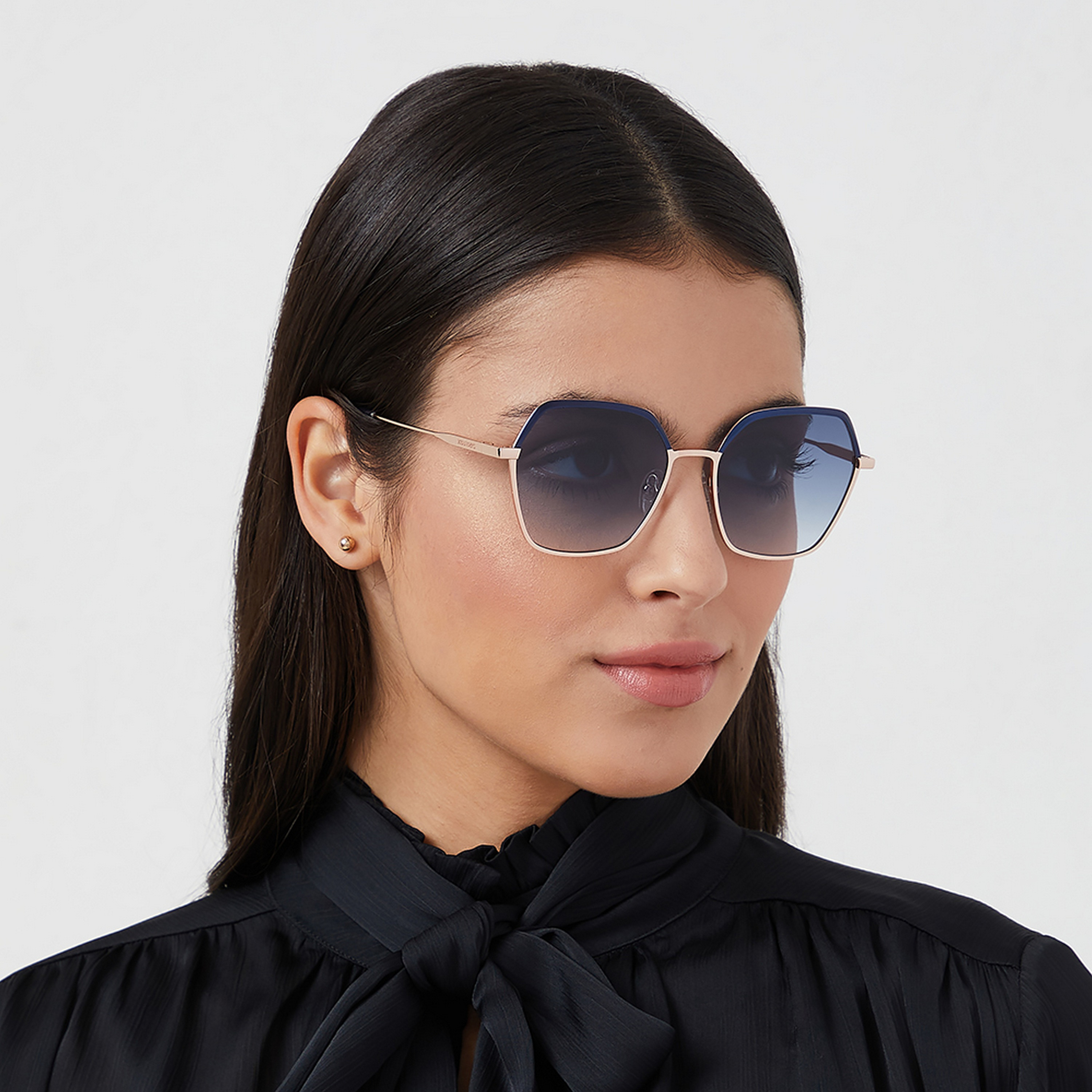 30Sundays CERA  Blue Lens 53 mm Geometric Sunglasses -women-sunglasses-image-5