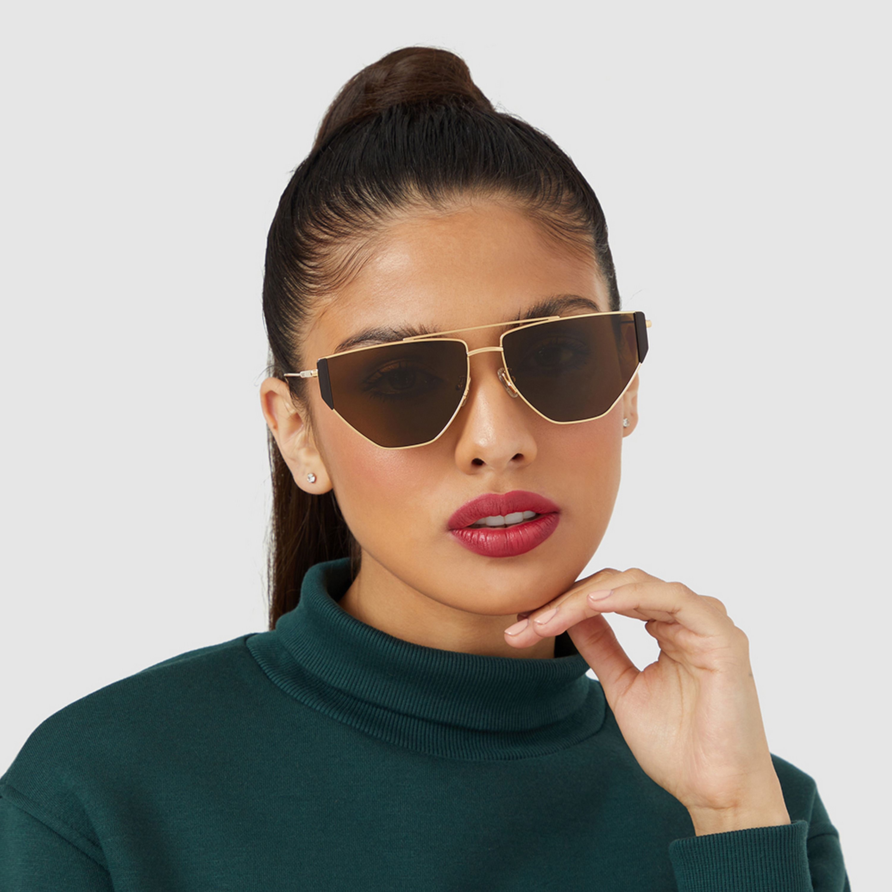 30Sundays GARDENA  Brown Lens 62 mm Aviator Sunglasses -men-sunglasses-image-5
