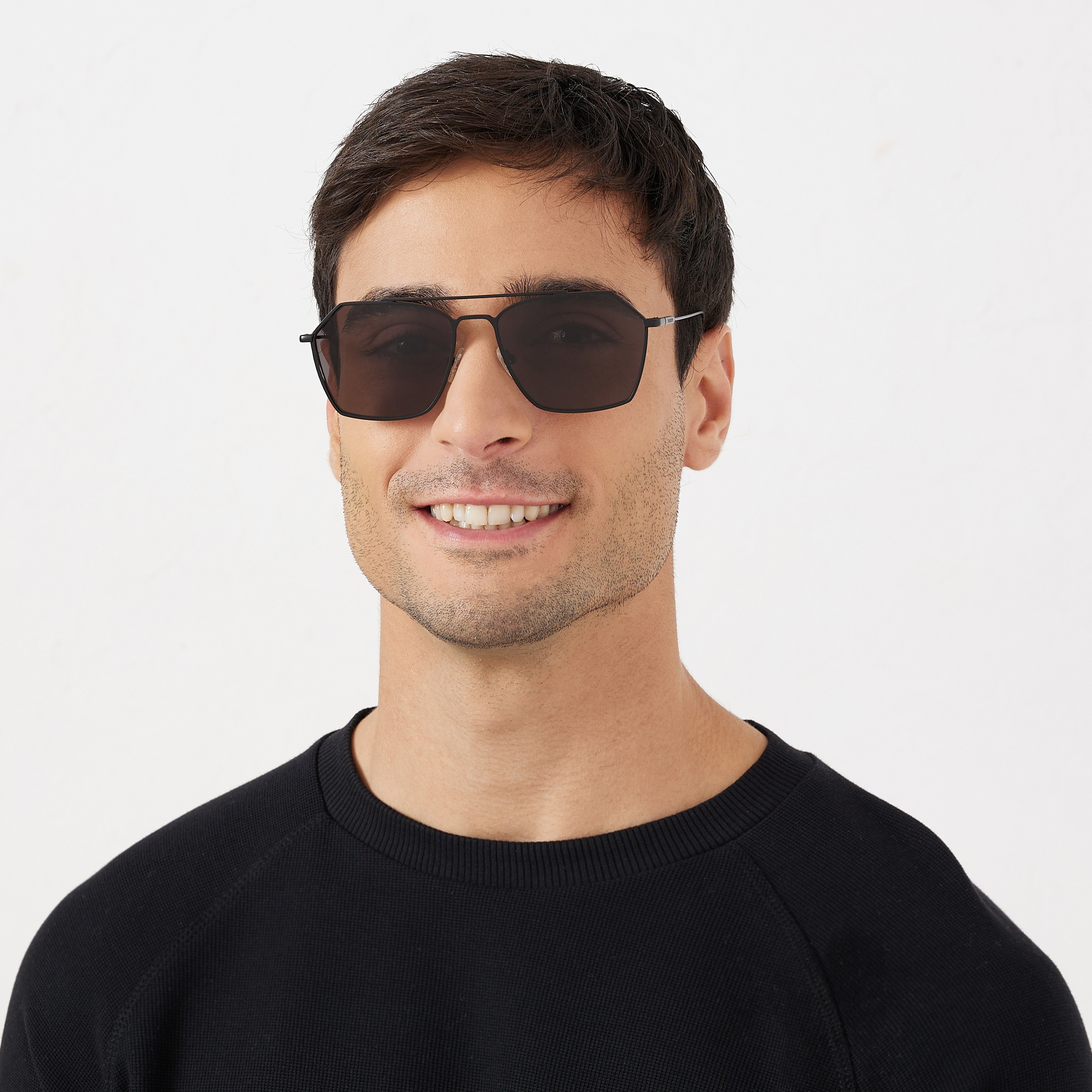 نظارة شمسية بعدسات رمادية ذات هندسية من 30 ساندايز فيجارو II مع 59 مم -men-sunglasses-image-4