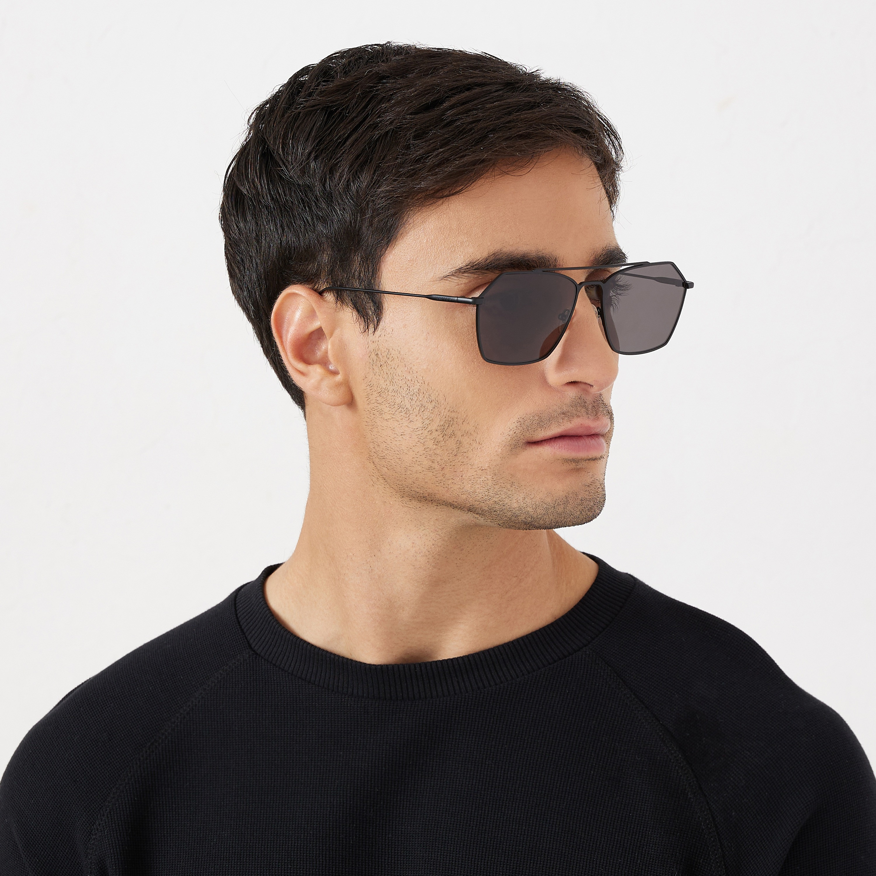نظارة شمسية بعدسات رمادية ذات هندسية من 30 ساندايز فيجارو II مع 59 مم -men-sunglasses-image-5