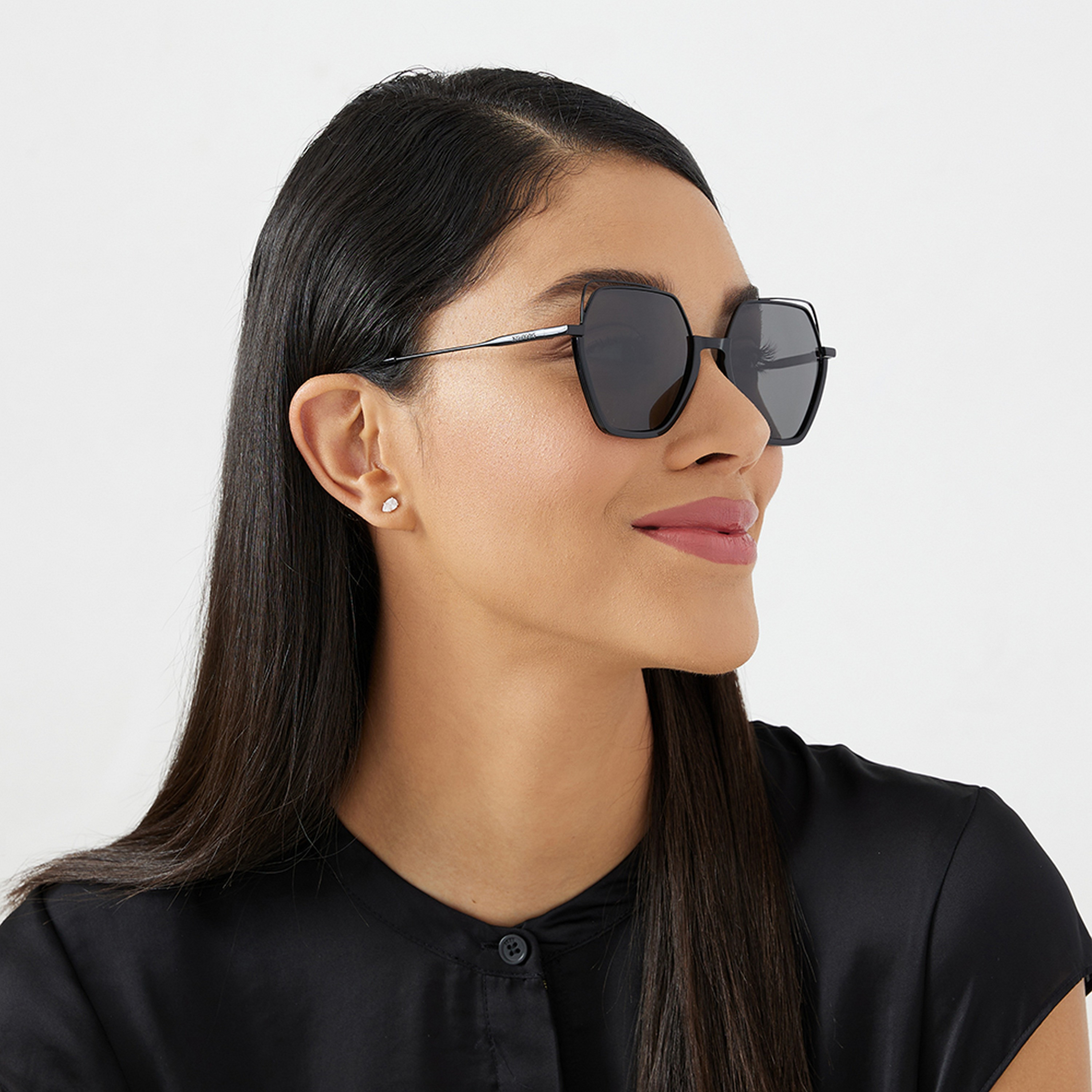 30Sundays GRACE  Grey Lens 54 mm Geometric Sunglasses -women-sunglasses-image-5