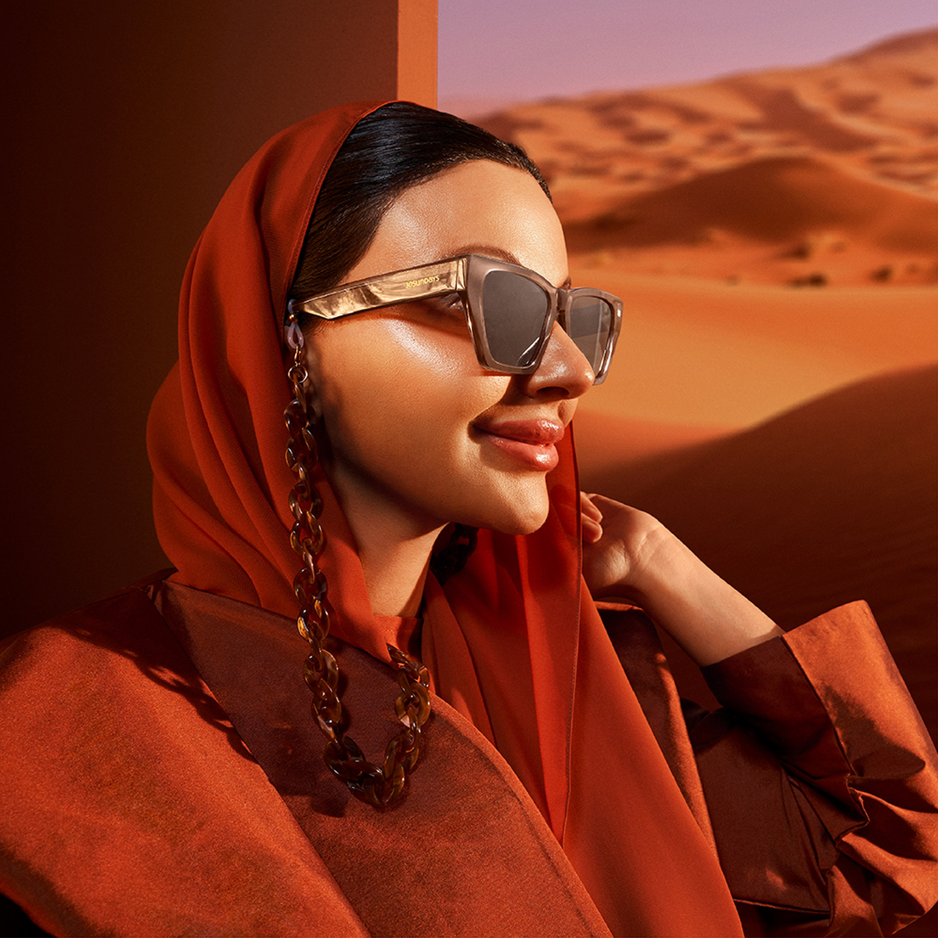 30S-000270-0404 | نظارة شمسية بعدسات بنية ذات كات آي من 30 سنديز للنساء مع53 مم-women-sunglasses-image-6