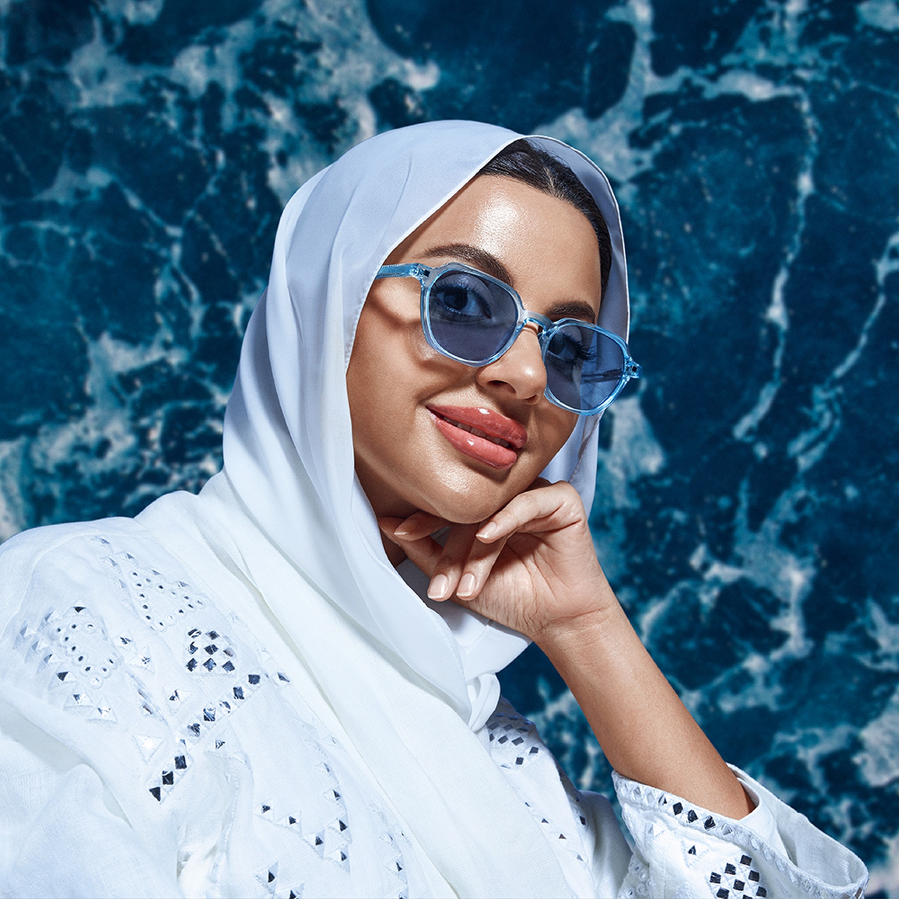 30Sundays RIVER  Blue Lens 52 mm Geometric Sunglasses -women-sunglasses-image-5