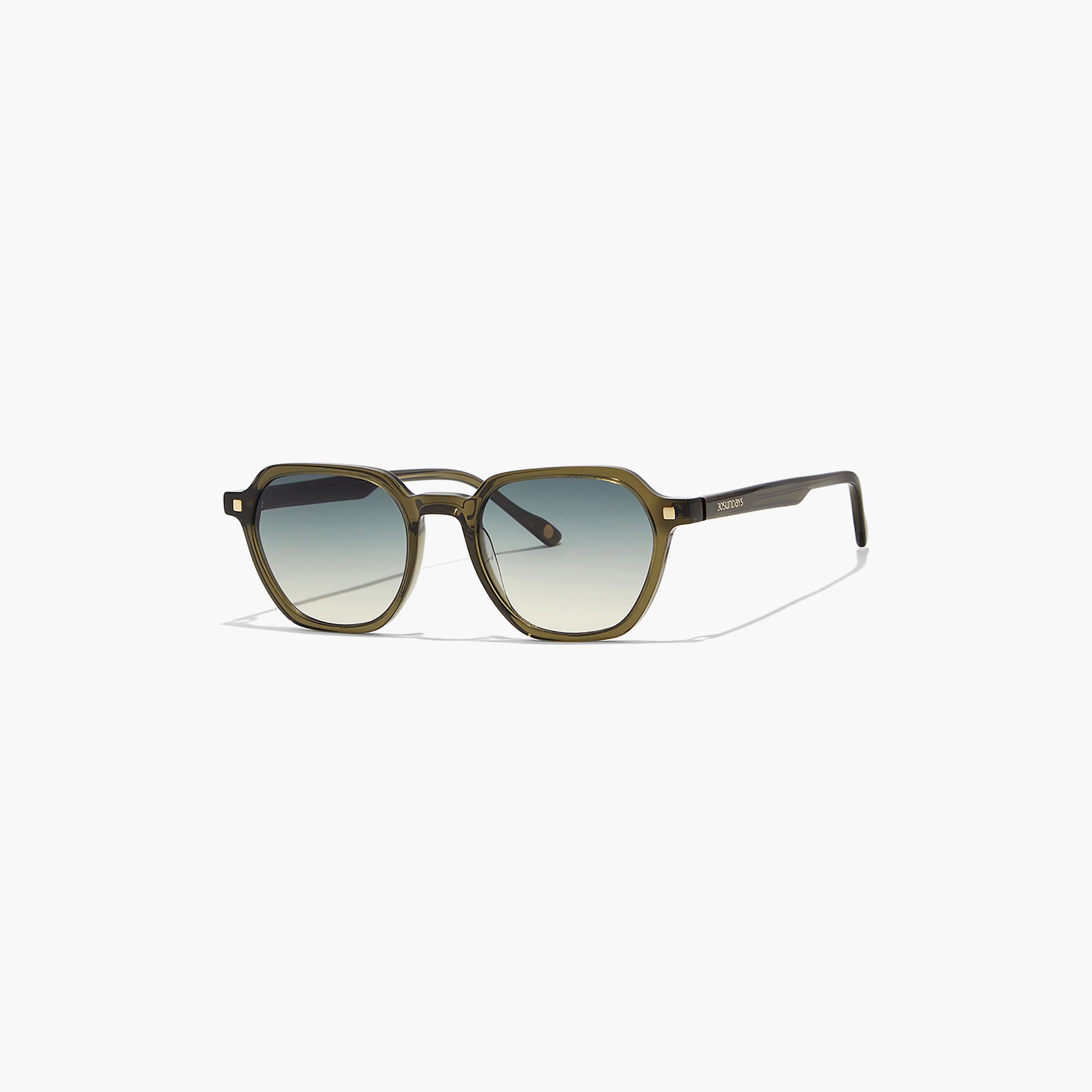نظارة شمسية بعدسات خضراء ذات هندسية من 30 ساندايز ريفر مع 52 مم -women-sunglasses-image-1