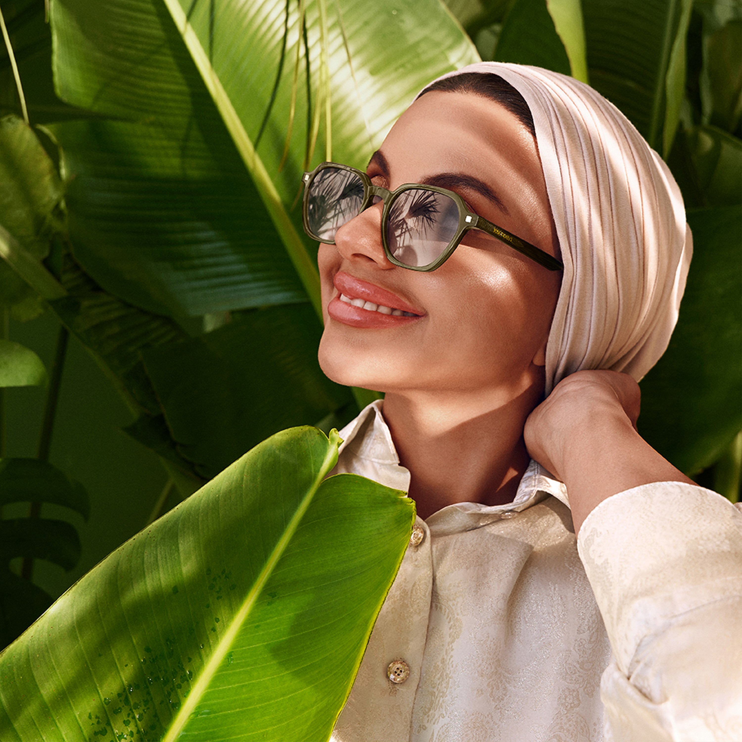 نظارة شمسية بعدسات خضراء ذات هندسية من 30 ساندايز ريفر مع 52 مم -women-sunglasses-image-5