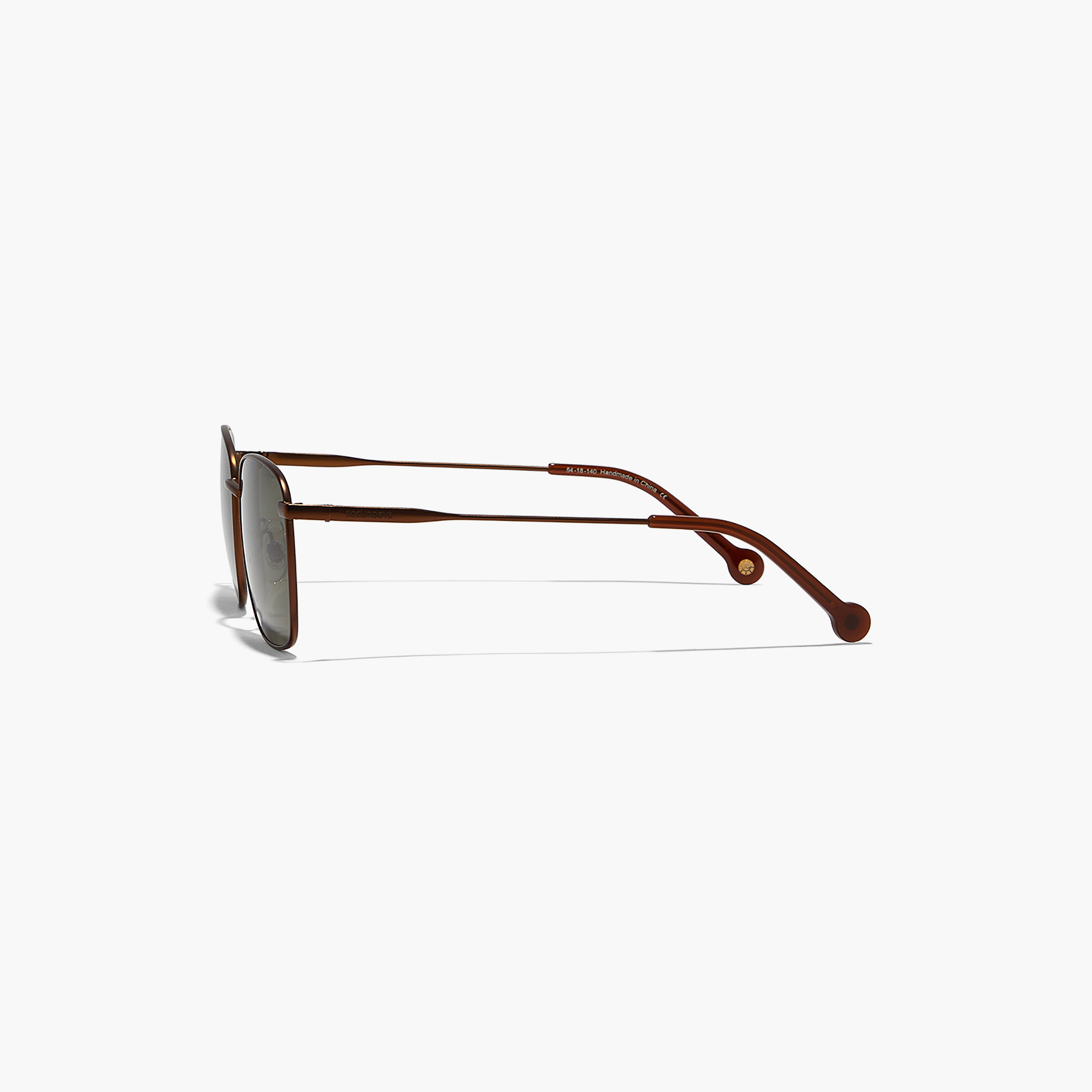 30Sundays Men Green Lens 54 mm Square Sunglasses | 30S-000278-0406-men-sunglasses-image-3