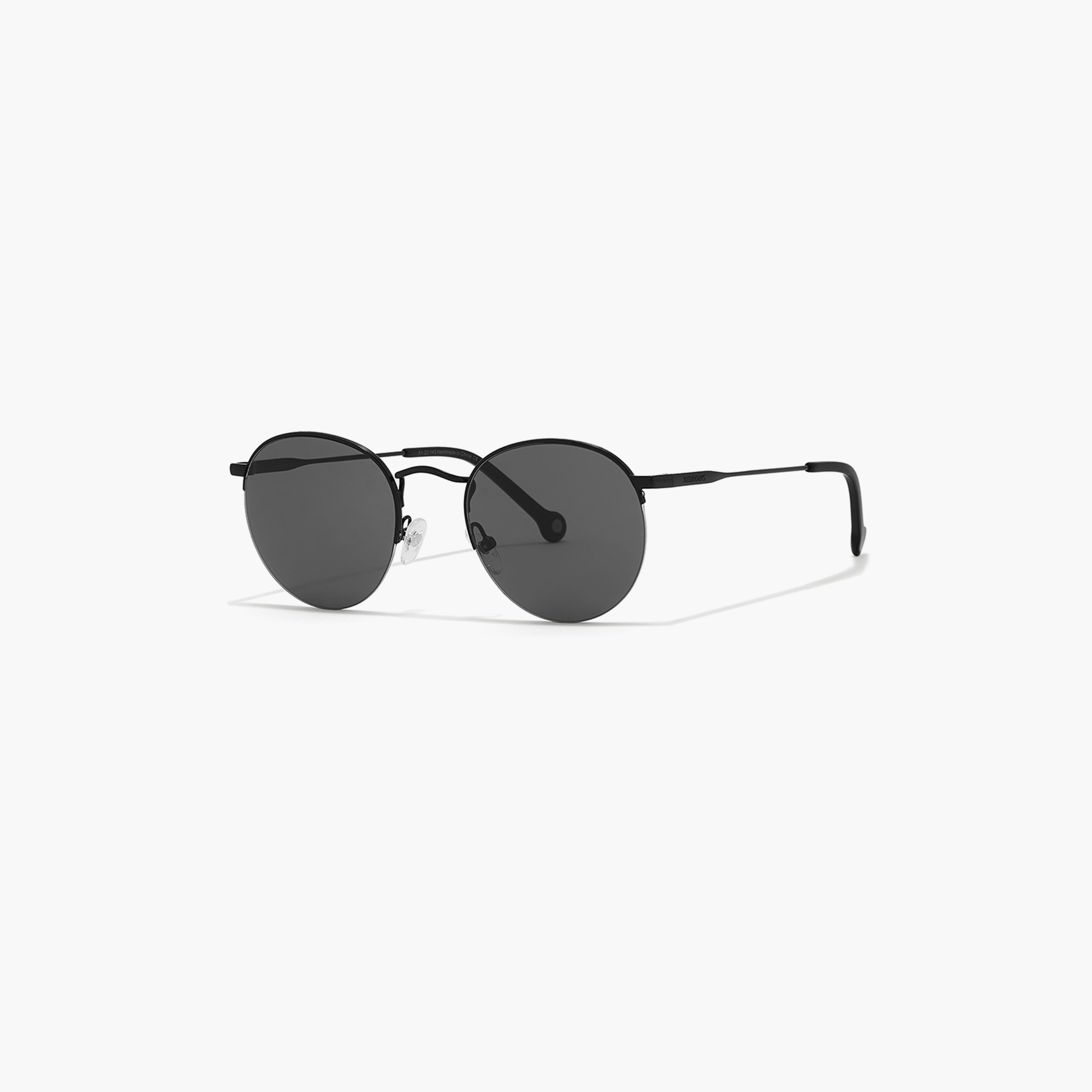 نظارة شمسية بعدسات سوداء ذات مستديرة من 30 ساندايز ريترو مع 51 مم -men-sunglasses-image-1
