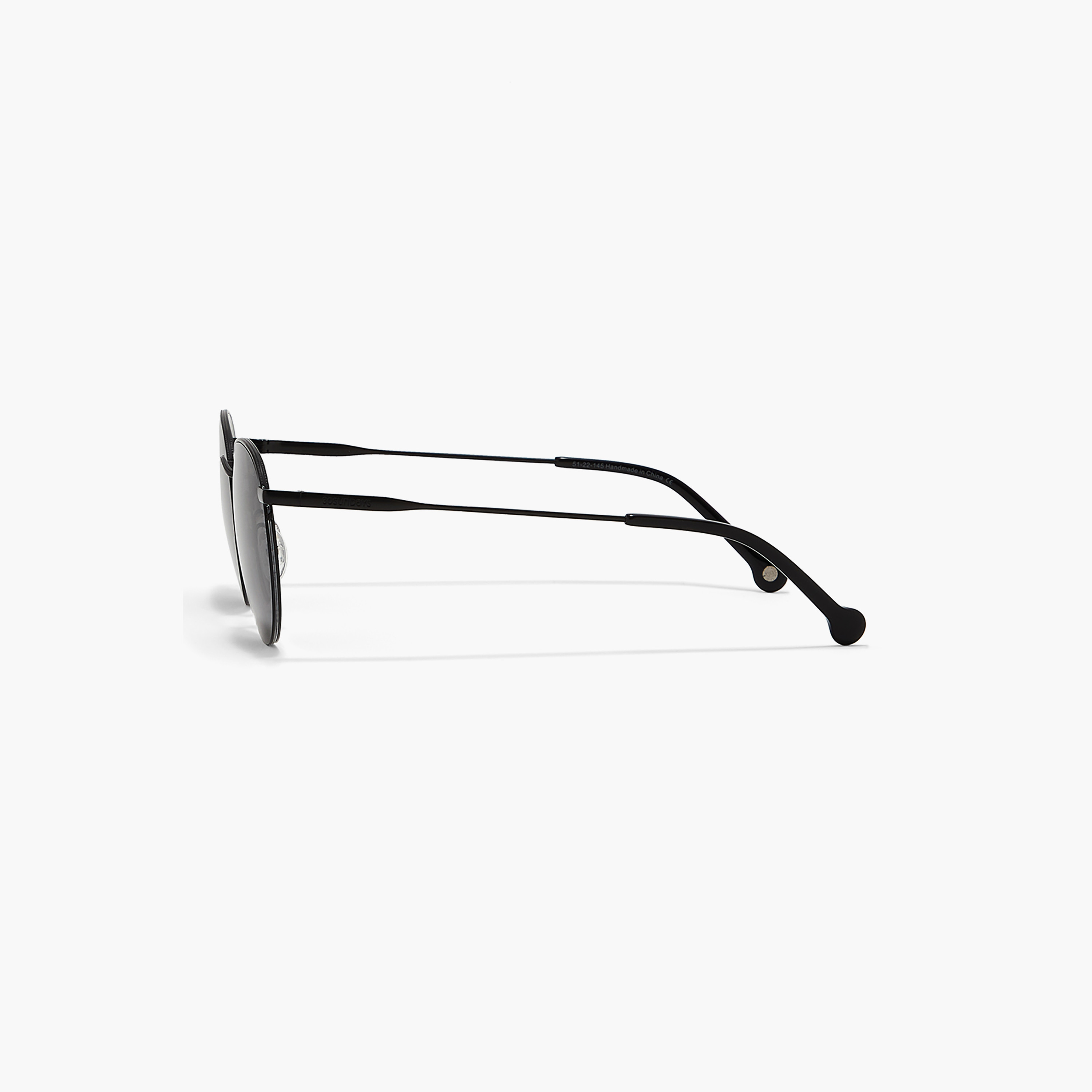 نظارة شمسية بعدسات سوداء ذات مستديرة من 30 ساندايز ريترو مع 51 مم -men-sunglasses-image-3