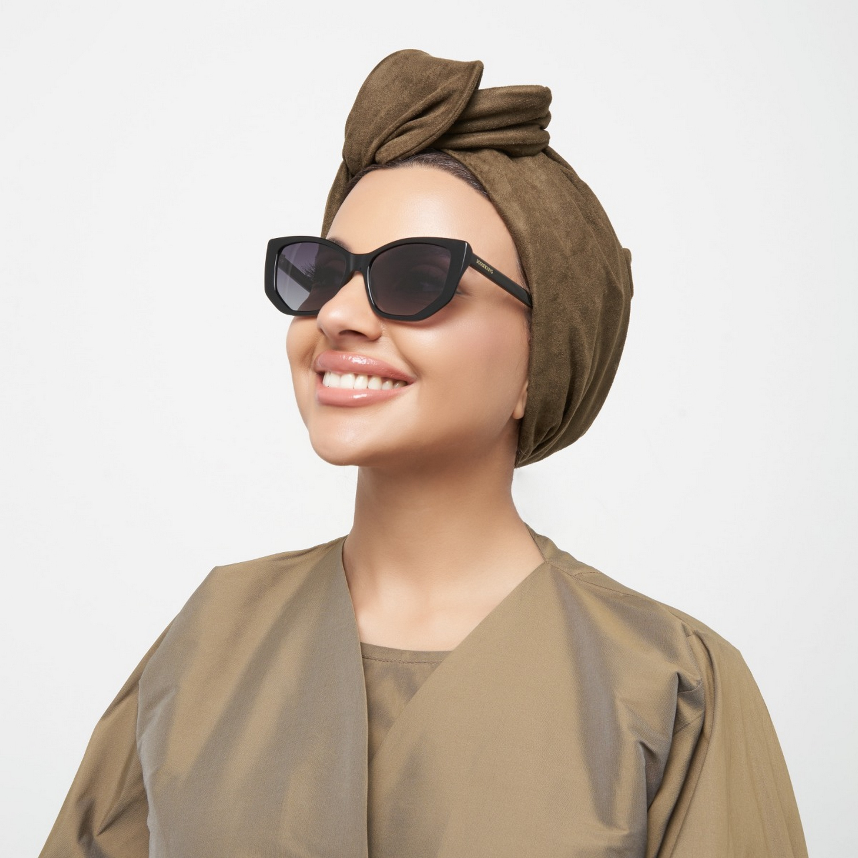 30Sundays Women Black Lens 54 mm Cat Eye Sunglasses | 30S-000282-0101-women-sunglasses-image-4