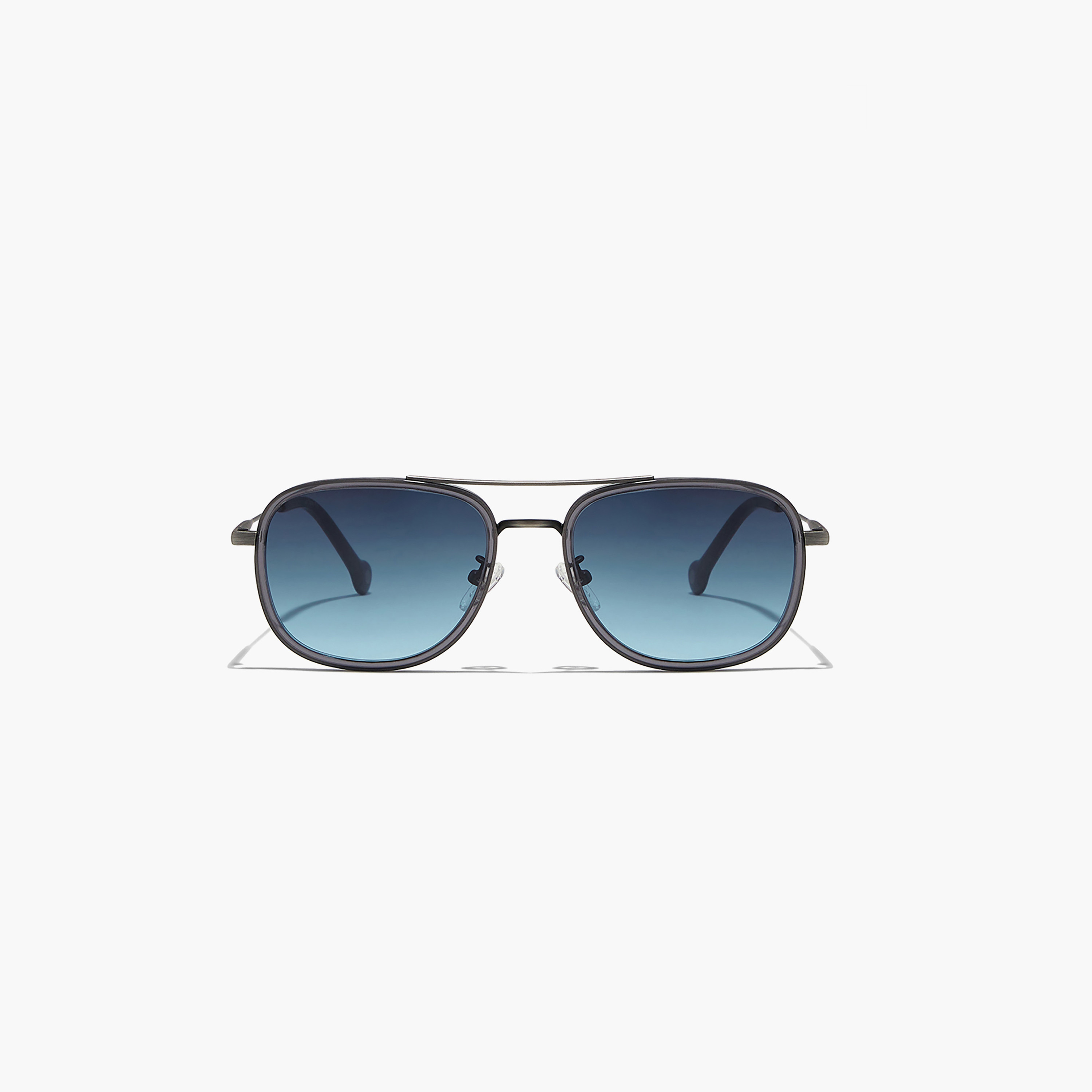 30Sundays Men Blue Lens 53 mm Navigator Sunglasses | 30S-000285-0702-men-sunglasses-image-3