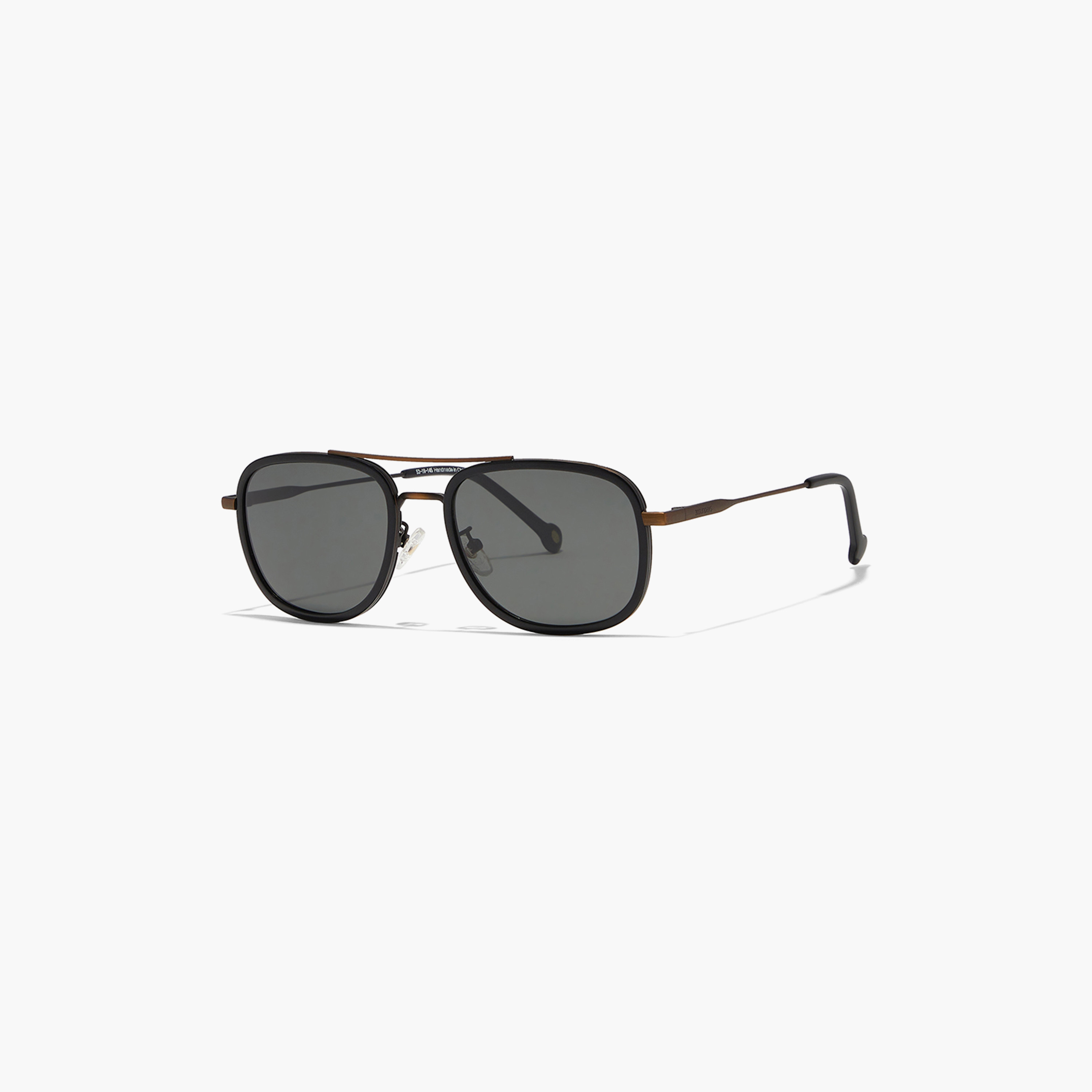 30Sundays Men Grey Lens 53 mm Navigator Sunglasses | 30S-000285-0107-men-sunglasses-image-1