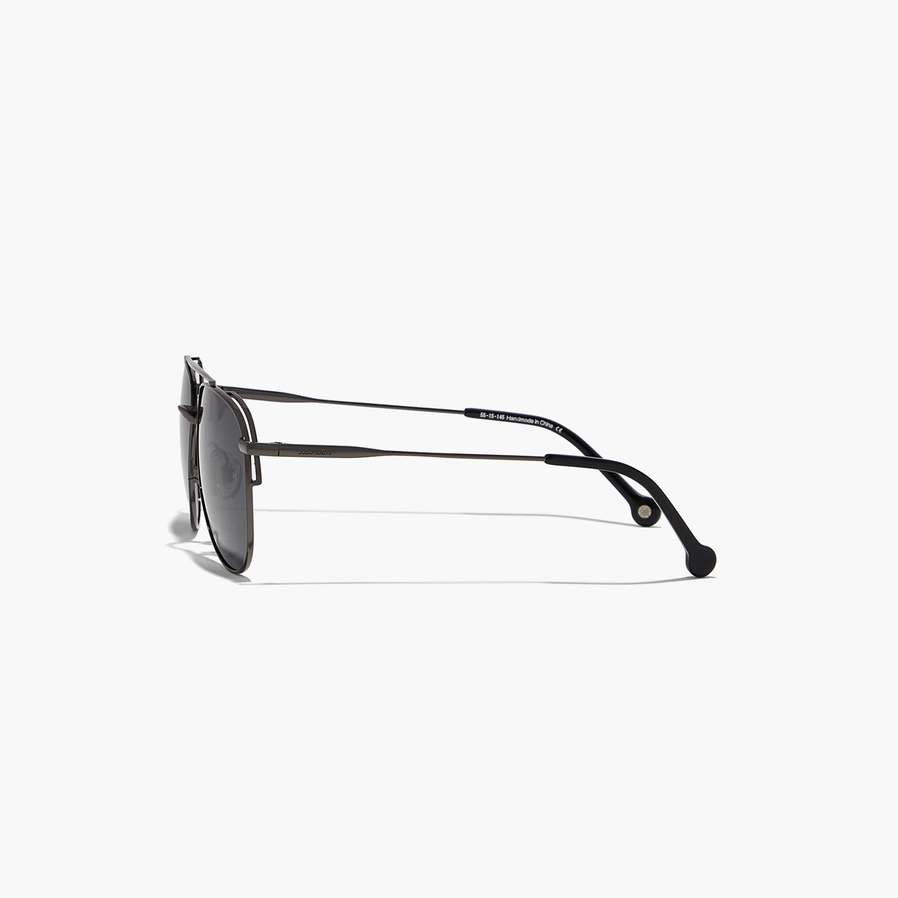 30Sundays LEGACY Polarized  Black Lens 55 mm Aviator Sunglasses -men-sunglasses-image-4