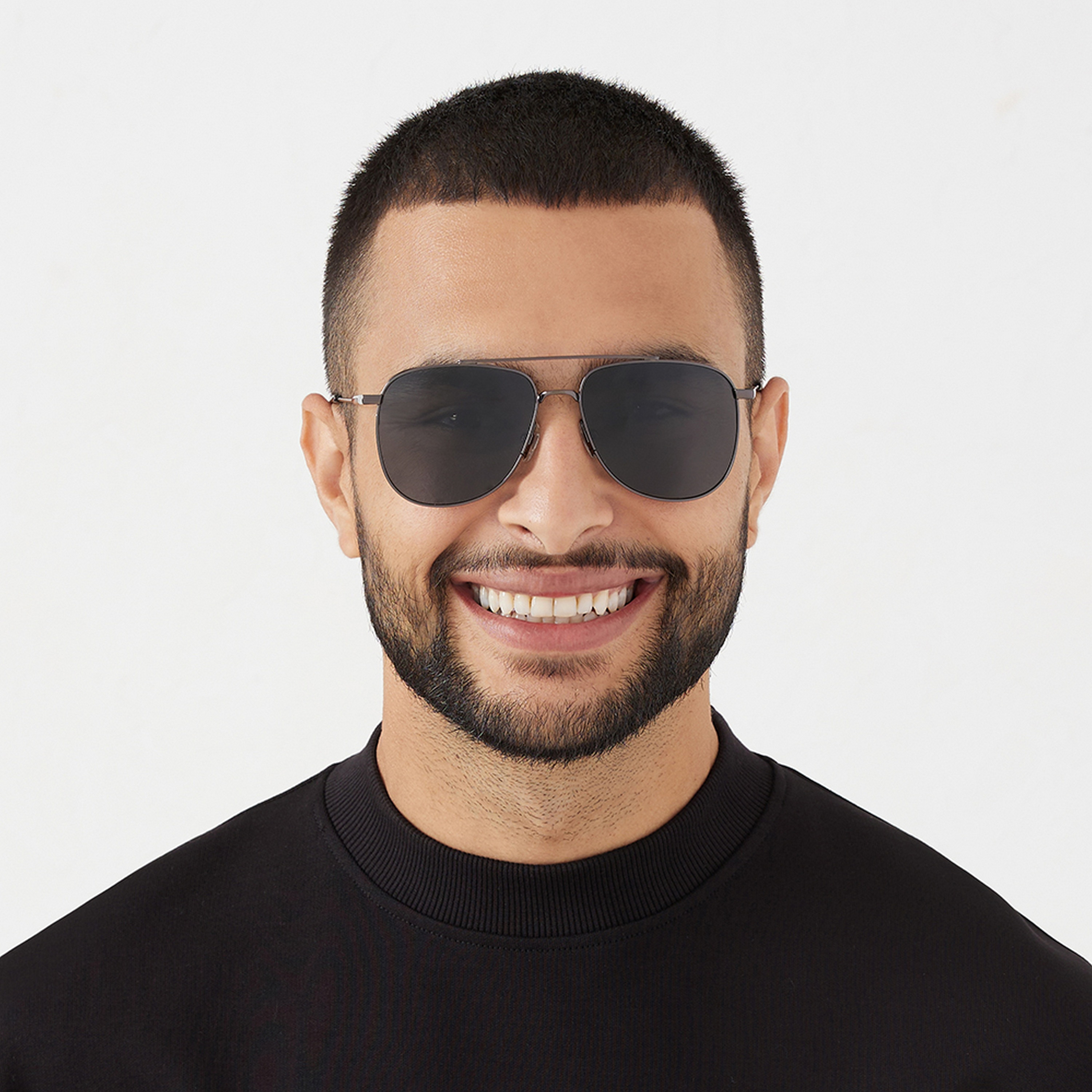 30Sundays LEGACY Polarized  Black Lens 55 mm Aviator Sunglasses -men-sunglasses-image-5