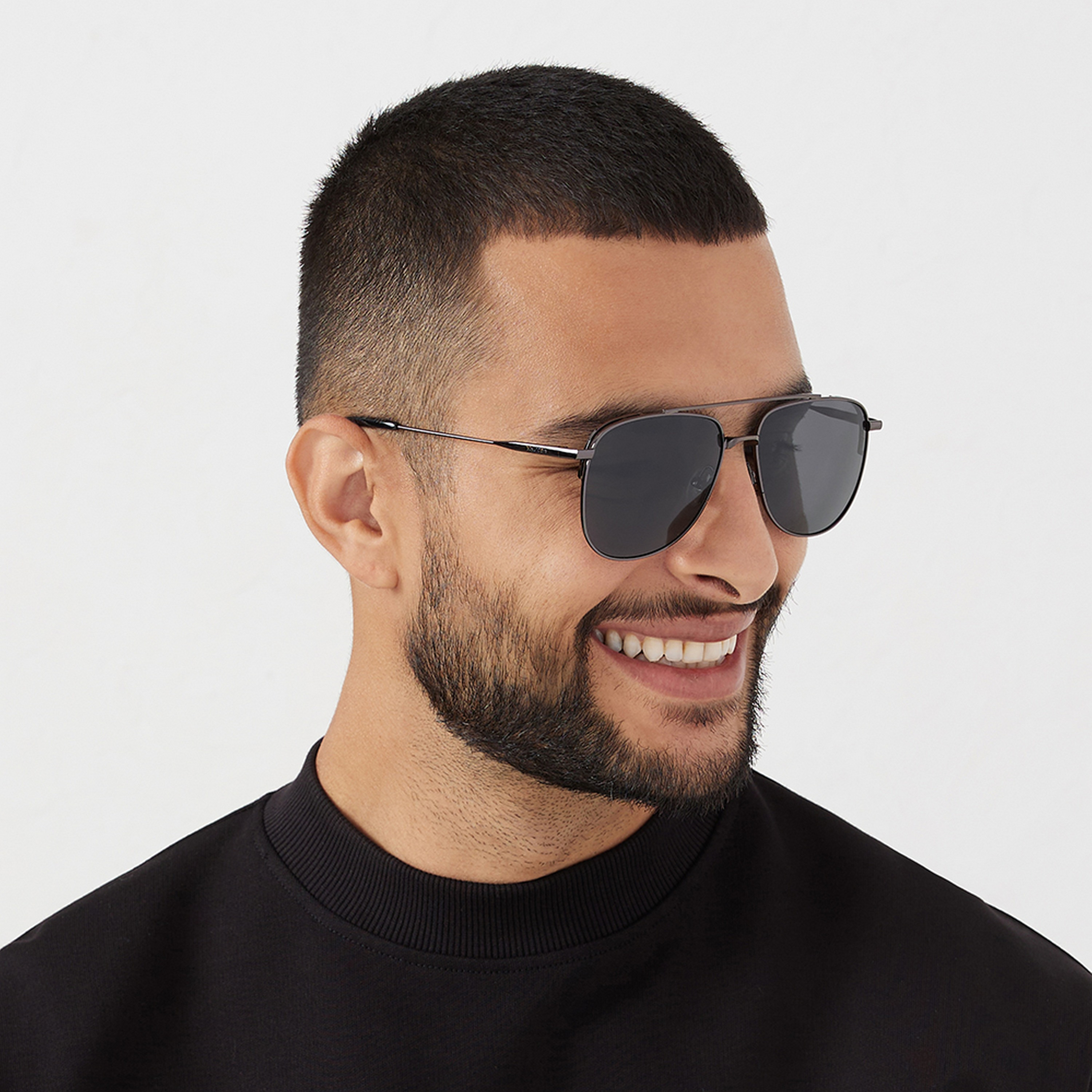 نظارة شمسية مستقطبة بعدسات سوداء ذات افياتور من 30 ساندايز ليجاسي مع 55 مم -men-sunglasses-image-6