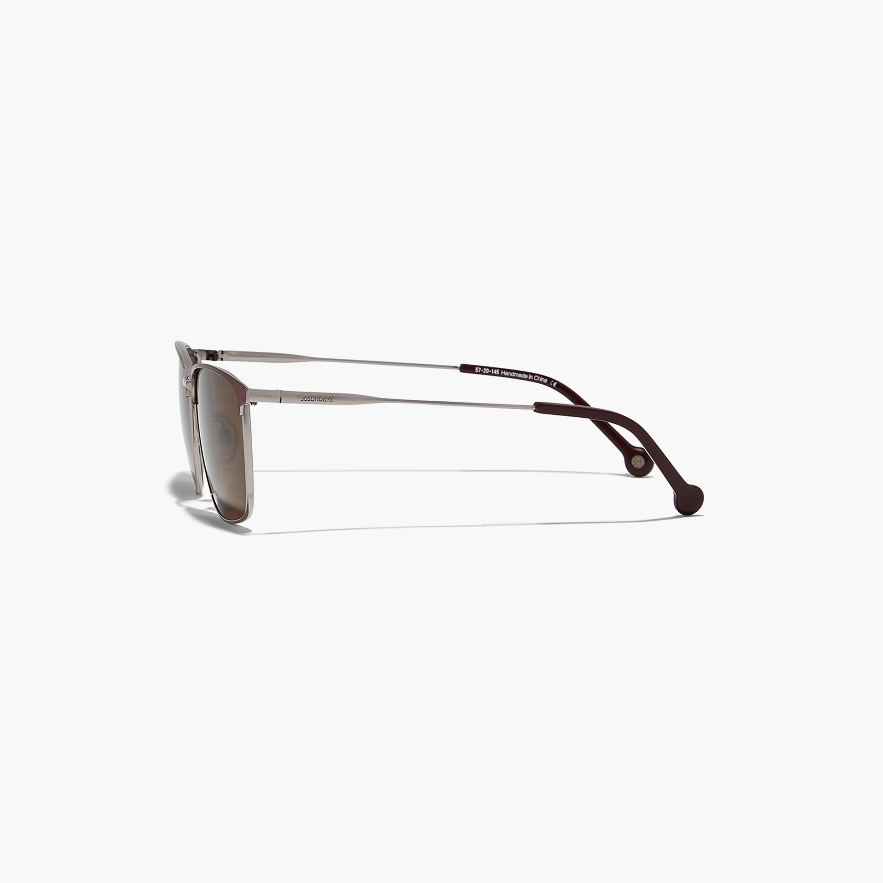 نظارة شمسية بعدسات بنية ذات مستطيلة من 30 ساندايز ريليك مع 57 مم -men-sunglasses-image-4