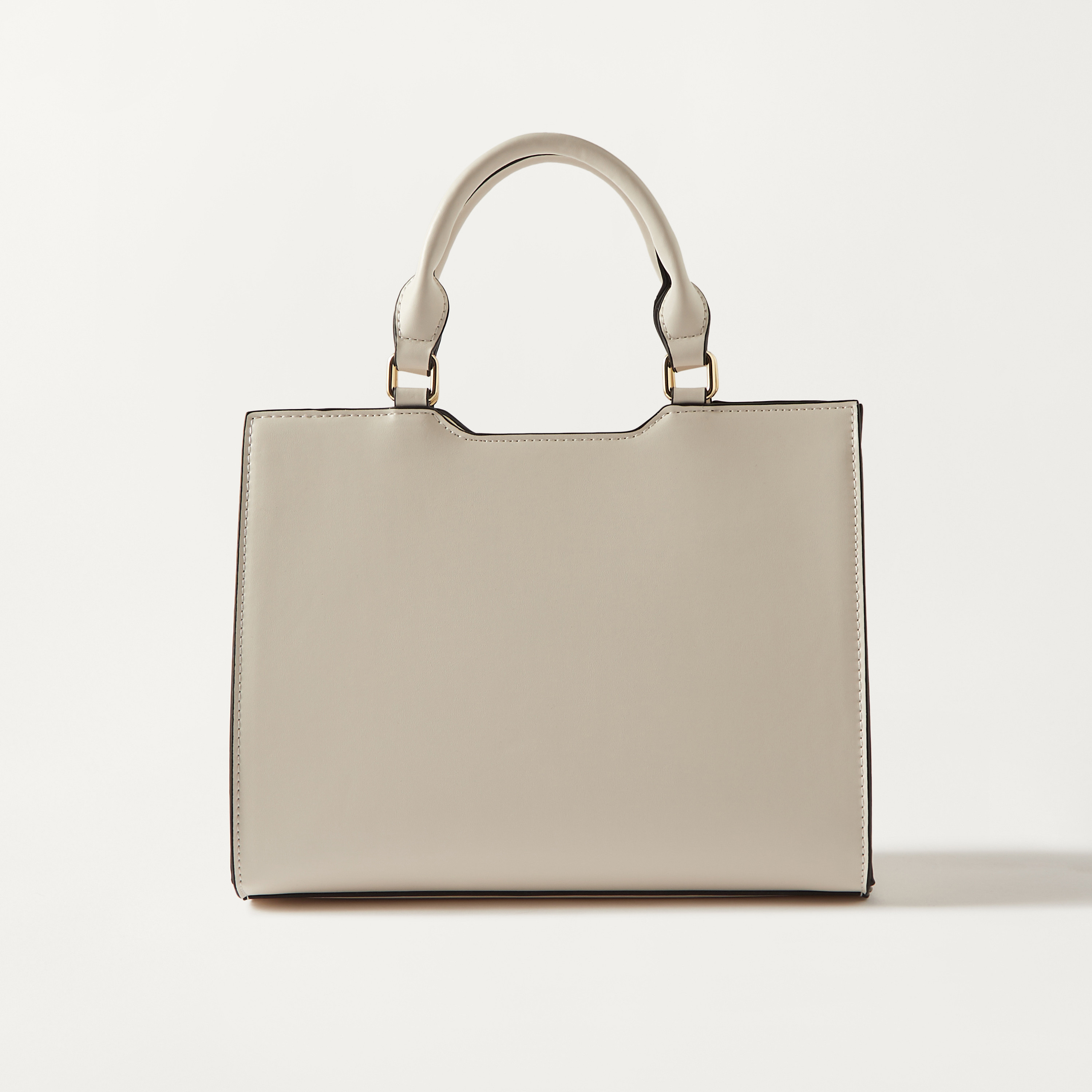 شنط ساشا منقوشة بنقش مونوغرام ومقابض وتفاصيل سلسلة-women-bagsandwallets-handbags-image-5