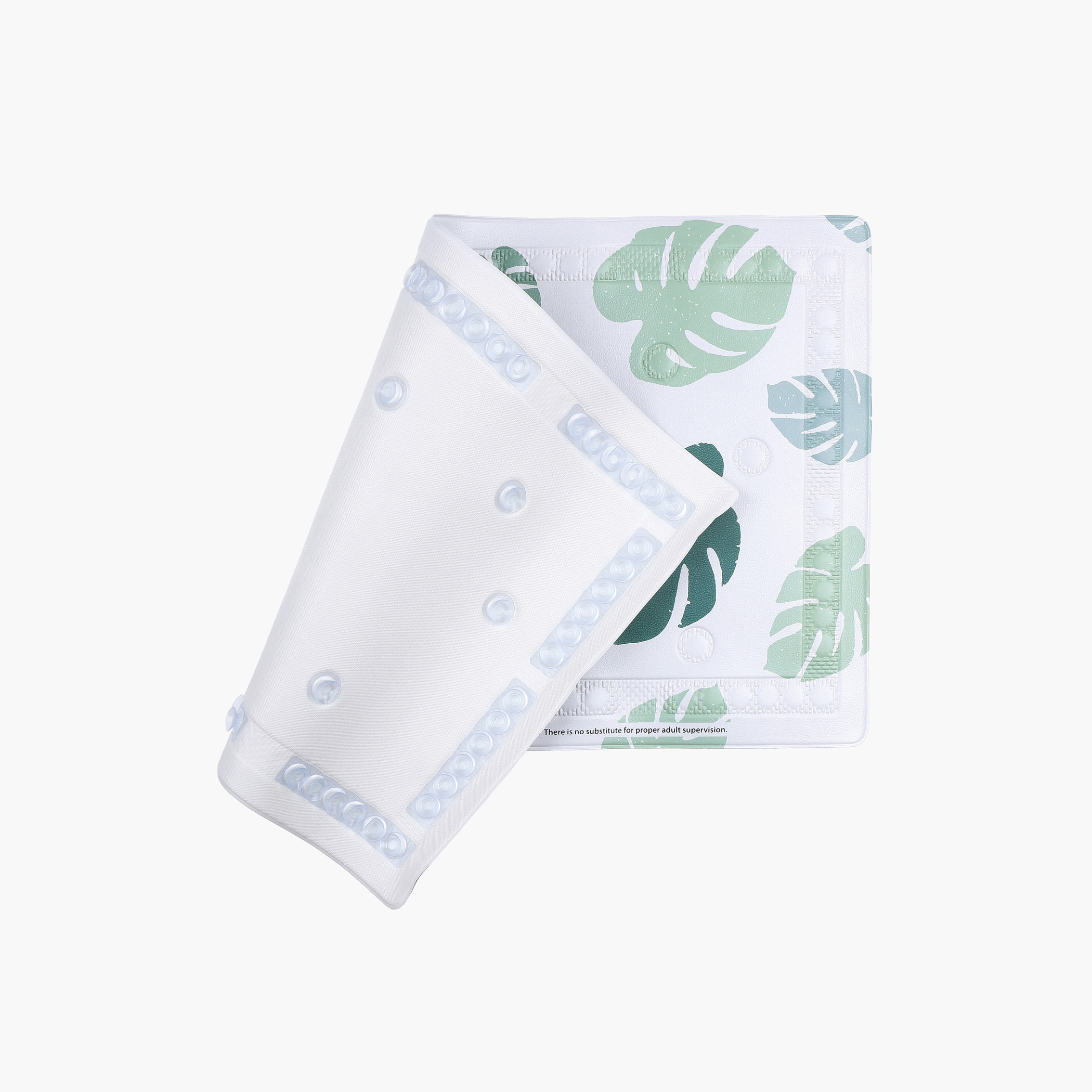Dreambaby Leaf Print Anti-Slip Bath Mat with Heat Indicator-baby-bathandcare-bathtubs-image-2